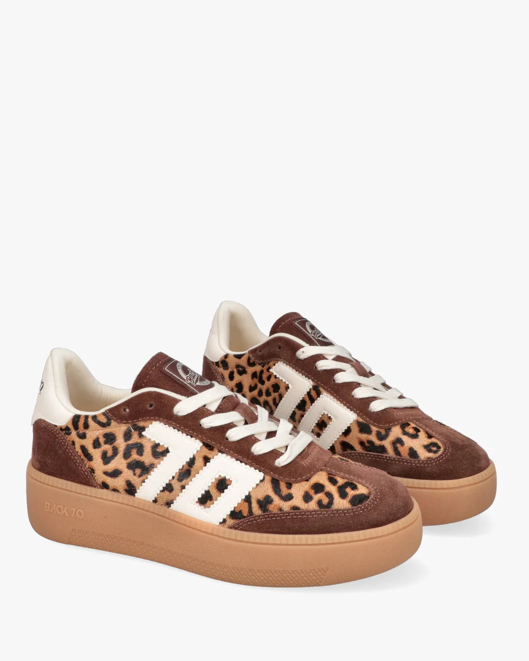 BACK70 SNEAKERS PLATFORM LEOPARD