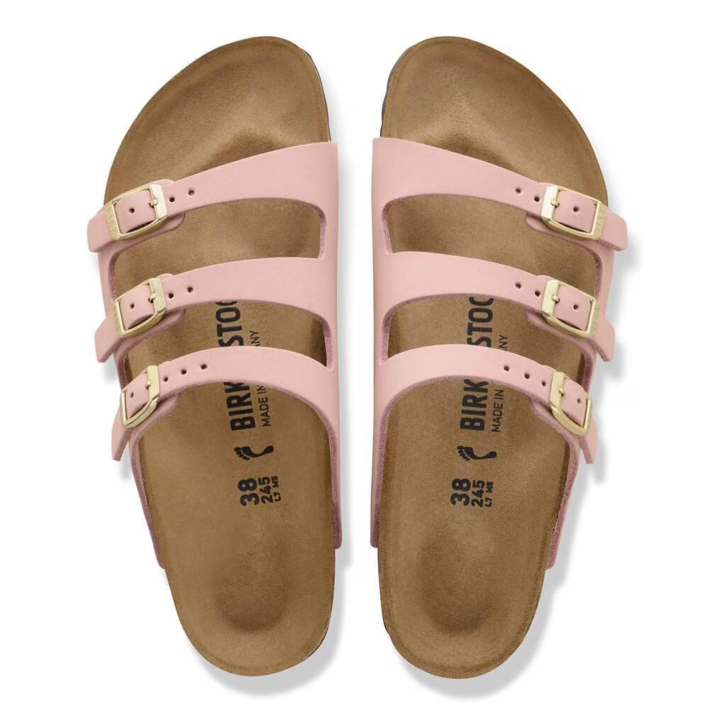 BIRKENSTOCK FLORIDA NABUK SOFT PINK