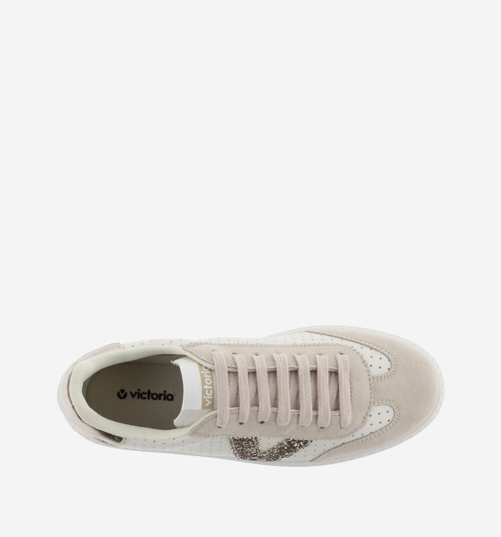 VICTORIA SNEAKERS BARCELONA PLATINO