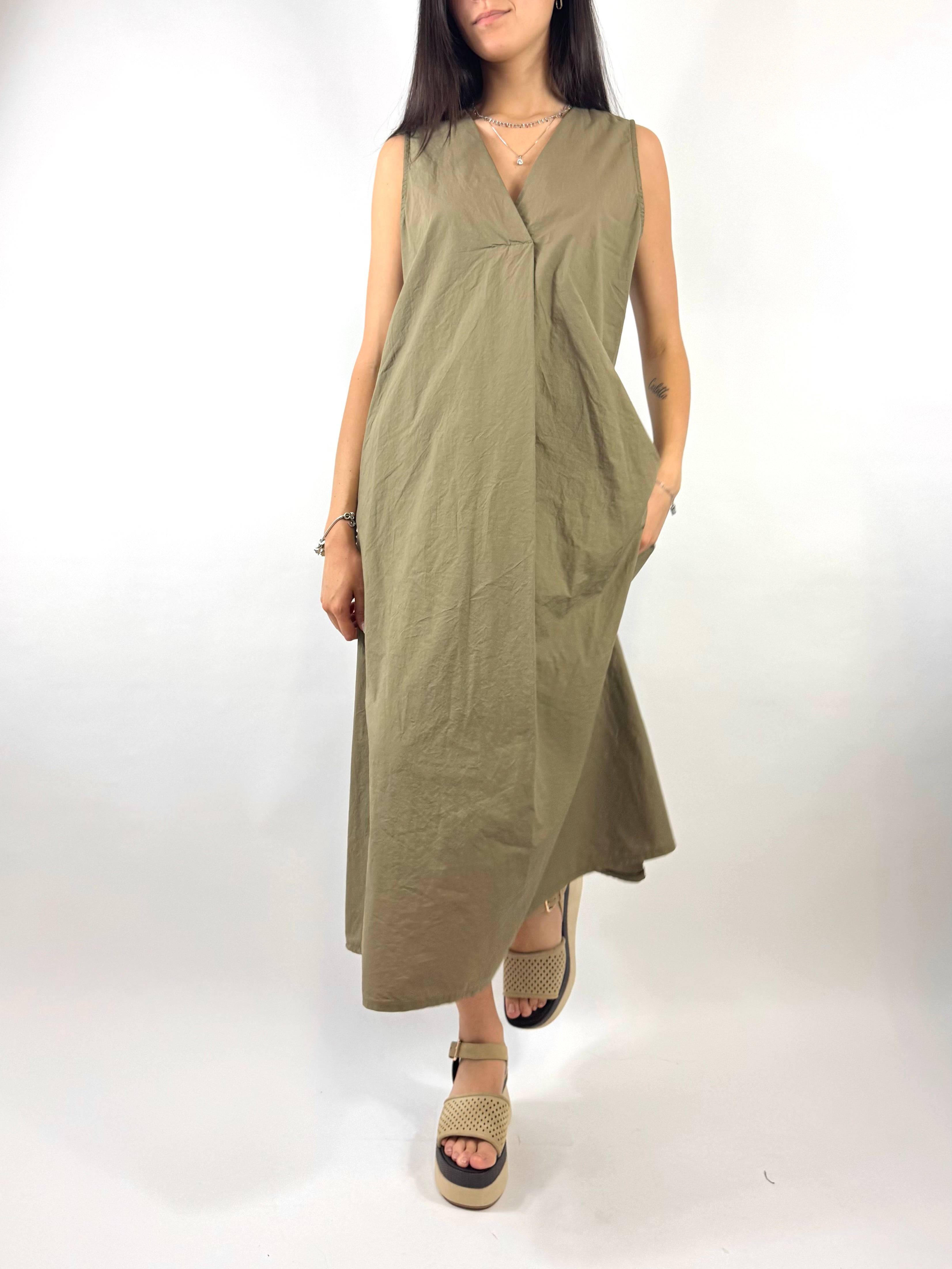 CECILE ABITO TRAPEZIO MILITARE