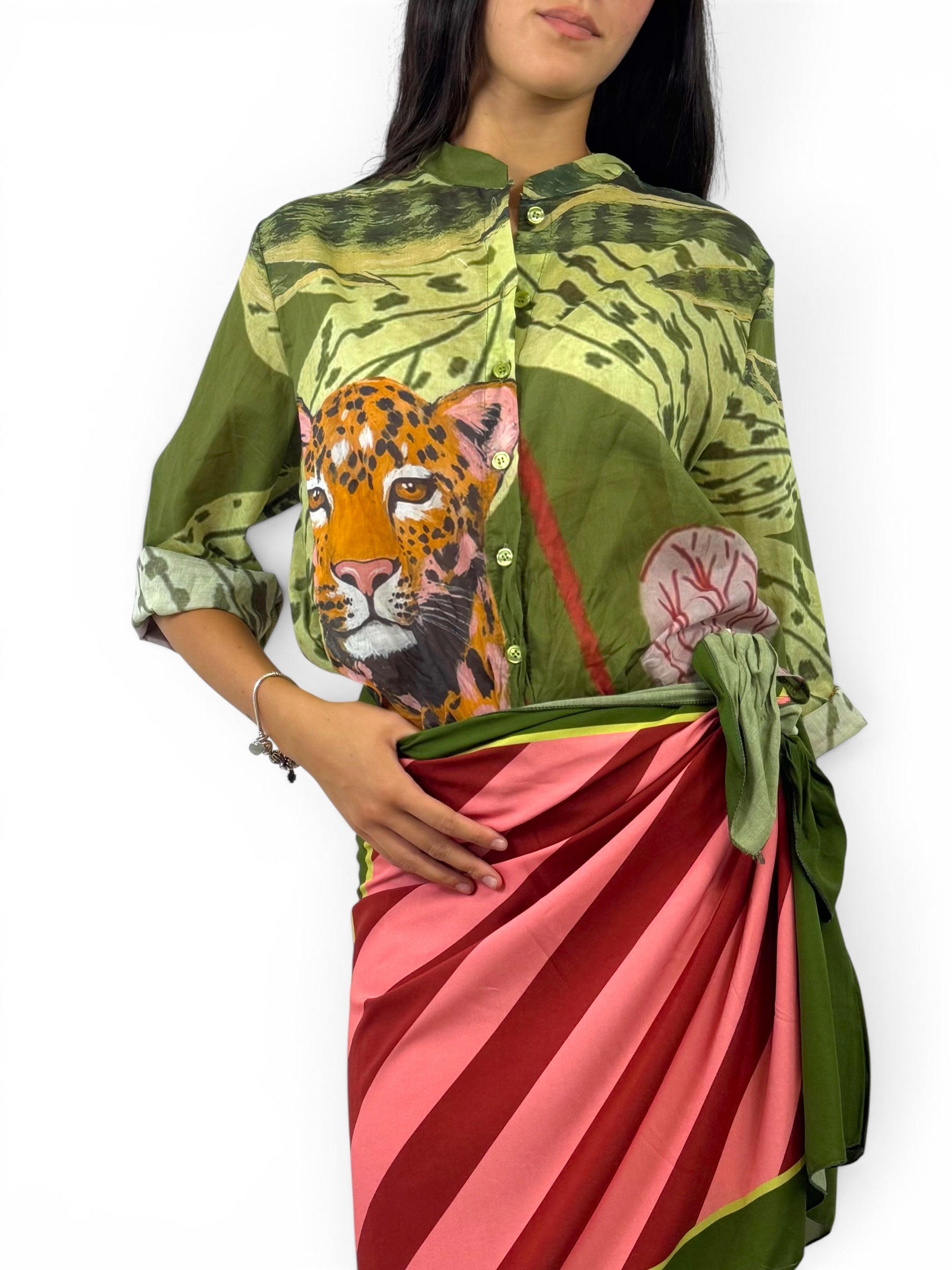 CECILE CAMICIA TIGRE