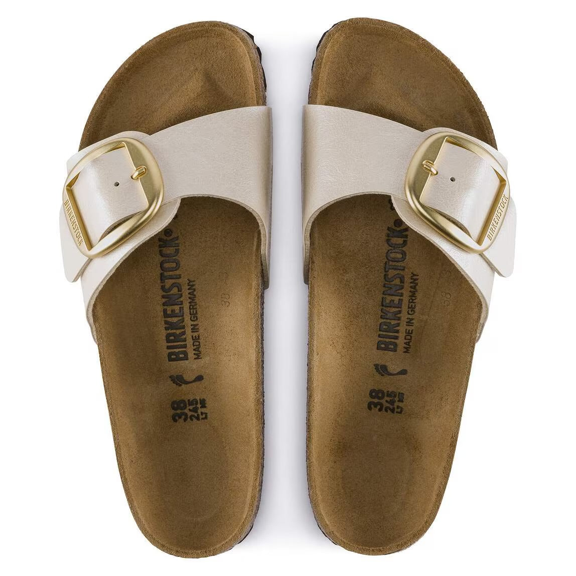 BIRKENSTOCK CIABATTA MADRID GRACEFUL PEARL WHITE