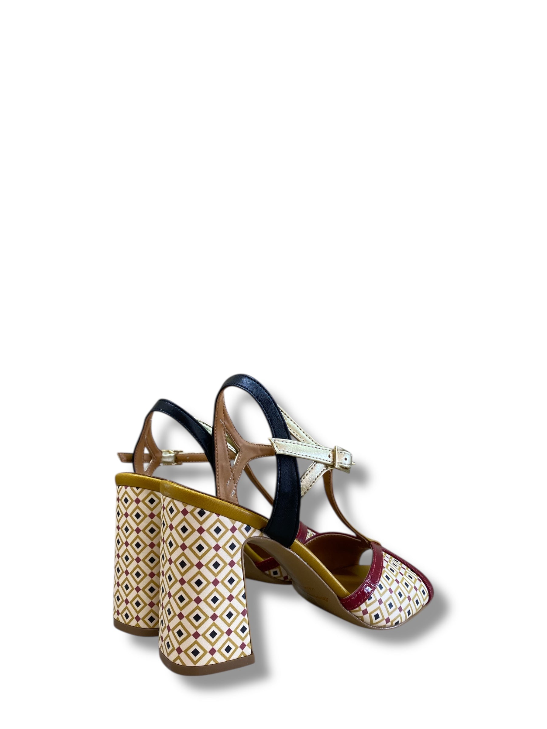 BOTTEGA LOTTI SANDALO FANTASIA ROMBI
