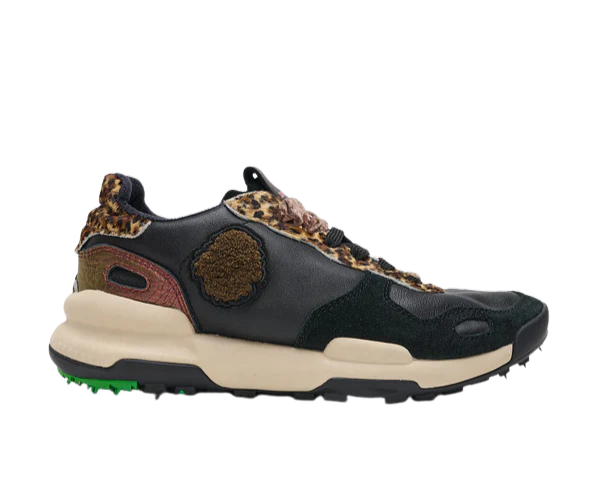 SATORISAN Sneakers donna pelle cavallino nero