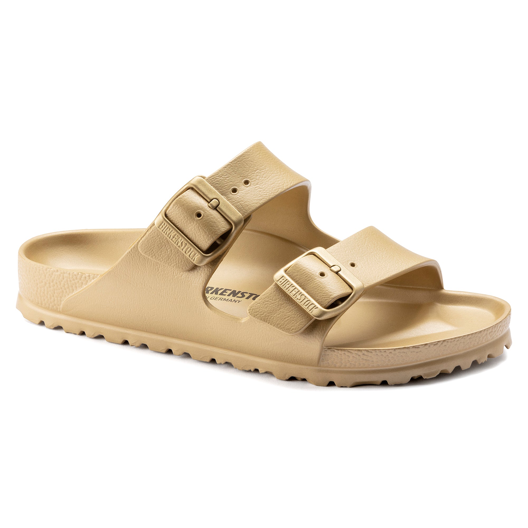 Birkenstock Ciabatta donna 2 fasce in Eva gold