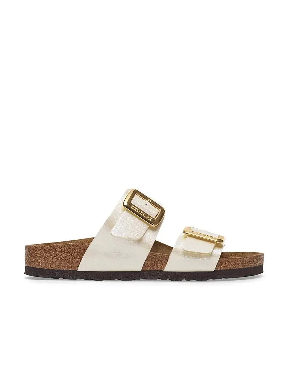 Birkenstock ciabatta donna due fasce birko flor bianco perla