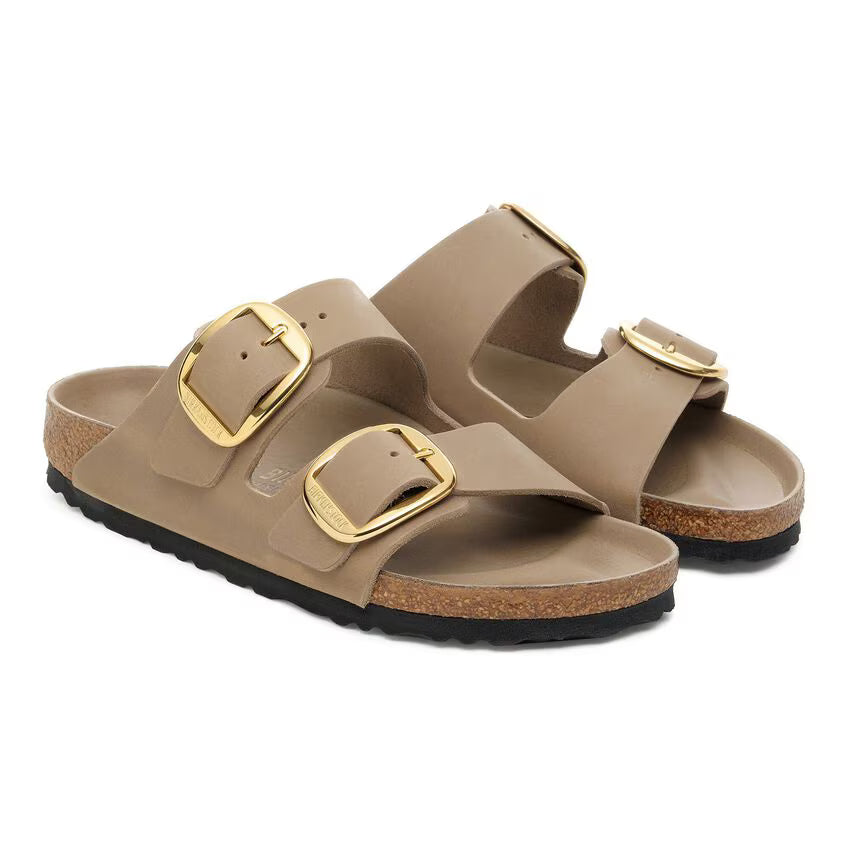 Birkenstock Ciabatta donna Arizona Big Buckle Tobacco Brown