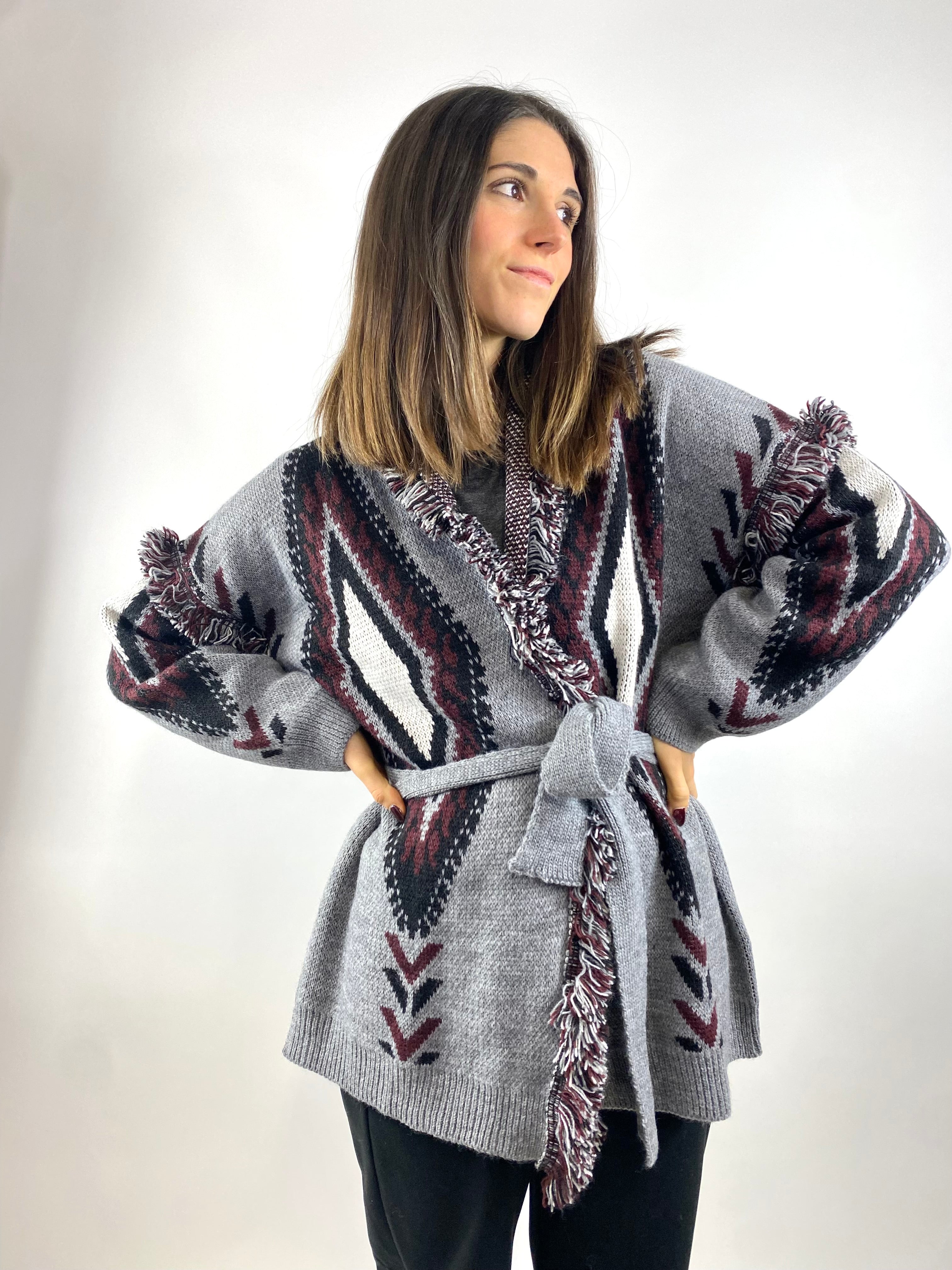 TWO WAY KABAN GRIGIO