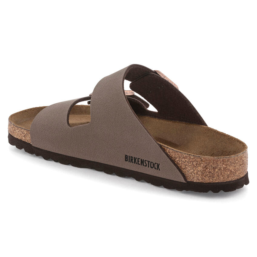 Birkenstock ciabatta unisex due fasce birko flor nubuck mocca