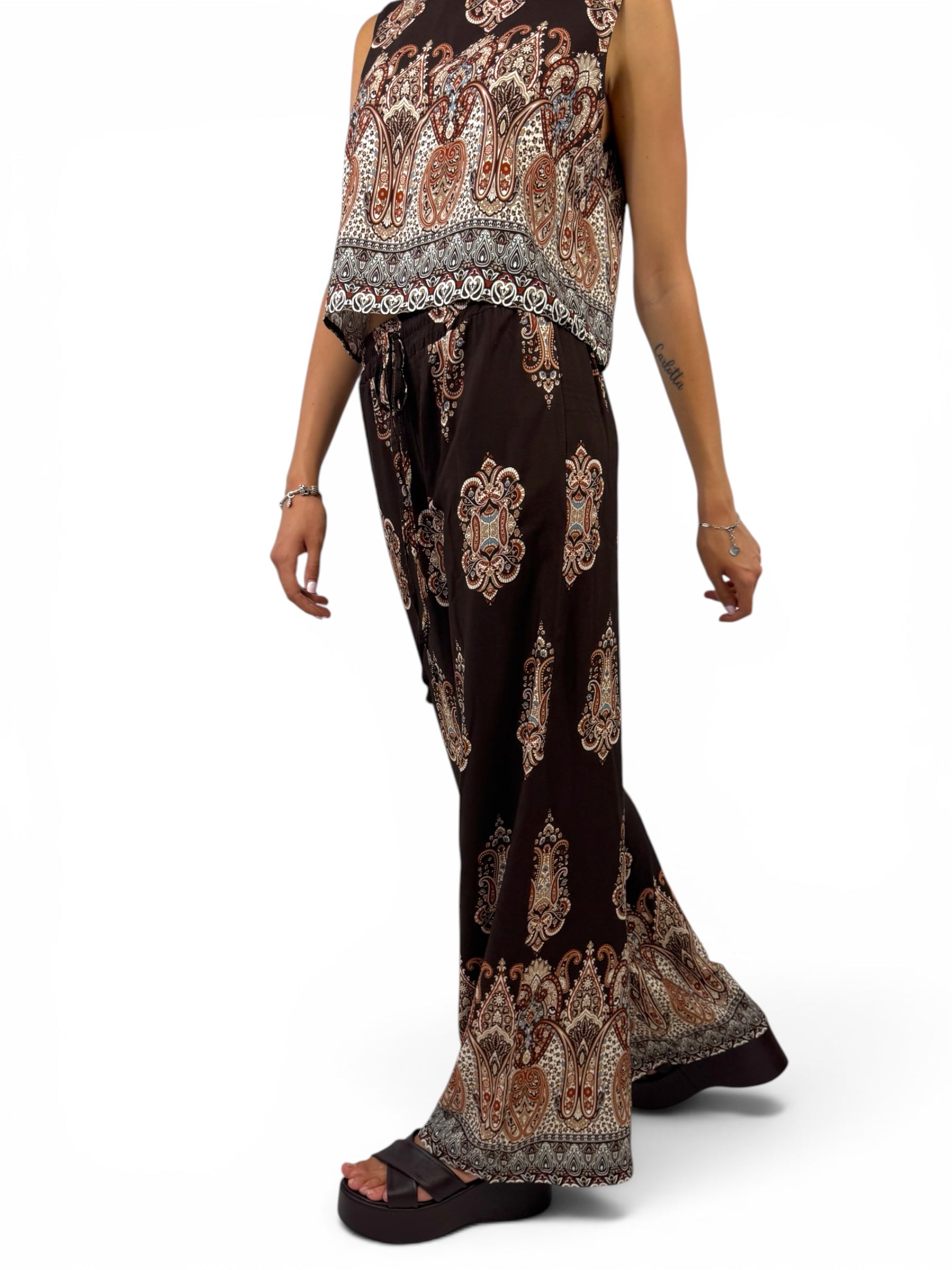 SUSY MIX PANTALONE AMPIO FANTASIA