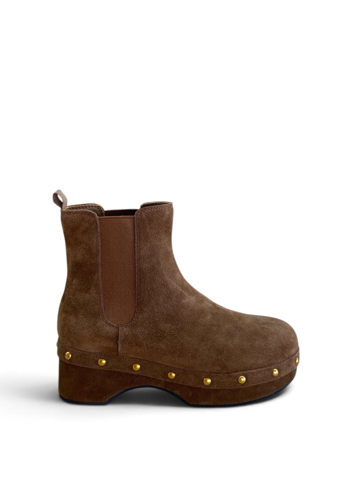MISS OLIVIA STIVALETTO ELASTICO SUEDE E BORCHIE