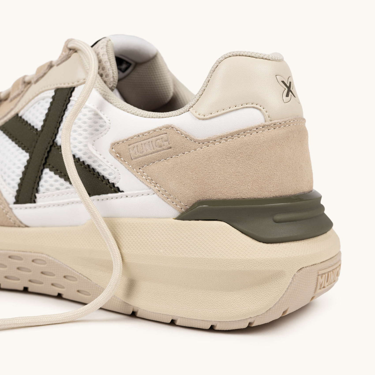 MUNICH SNEAKERS NEXA BEIGE E MILITARE