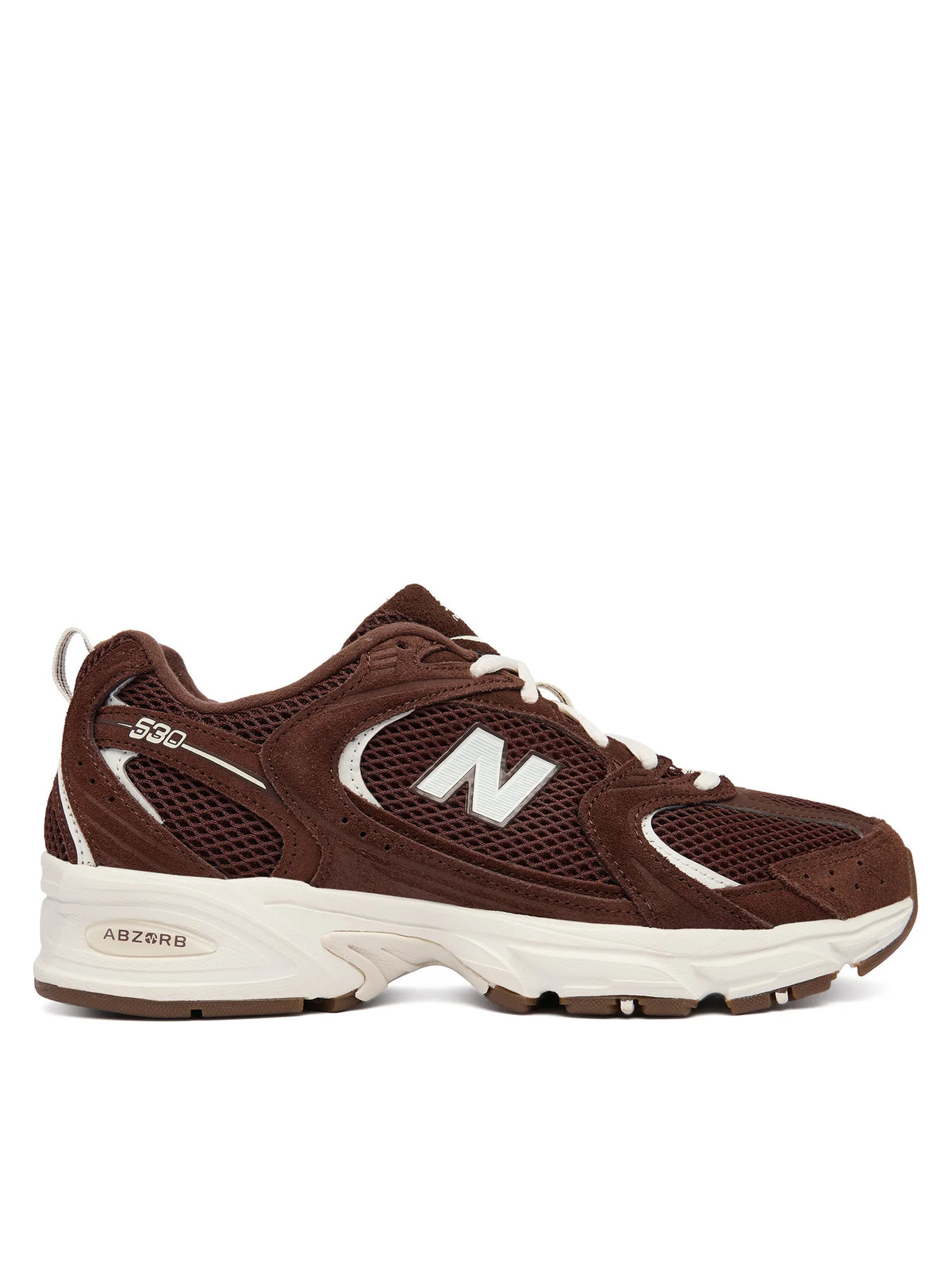 NEW BALANCE SNEAKERS U530COB MARRONE