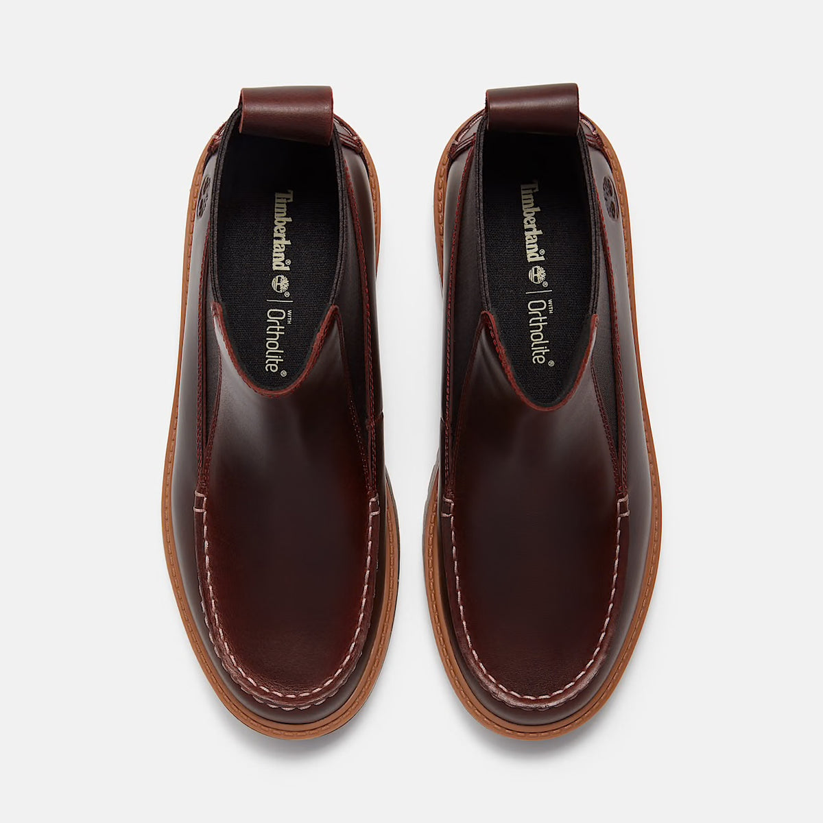 TIMBERLAND STIVALE CHELSEA CON PLATEAU STONE STREET BURGUNDY