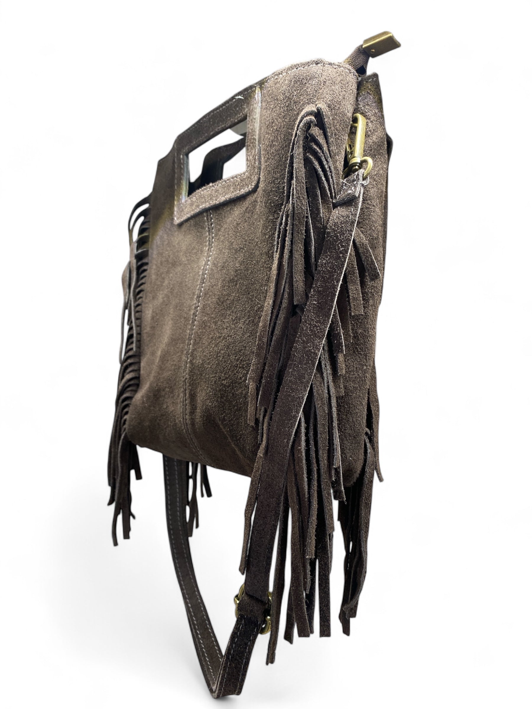 CECILE BORSA A MANO CON FRANGE MORO