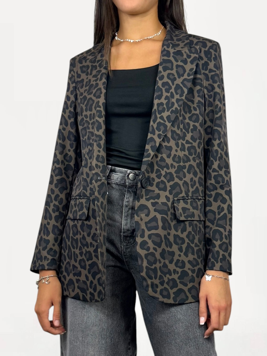 SUSY MIX GIACCA ANIMALIER