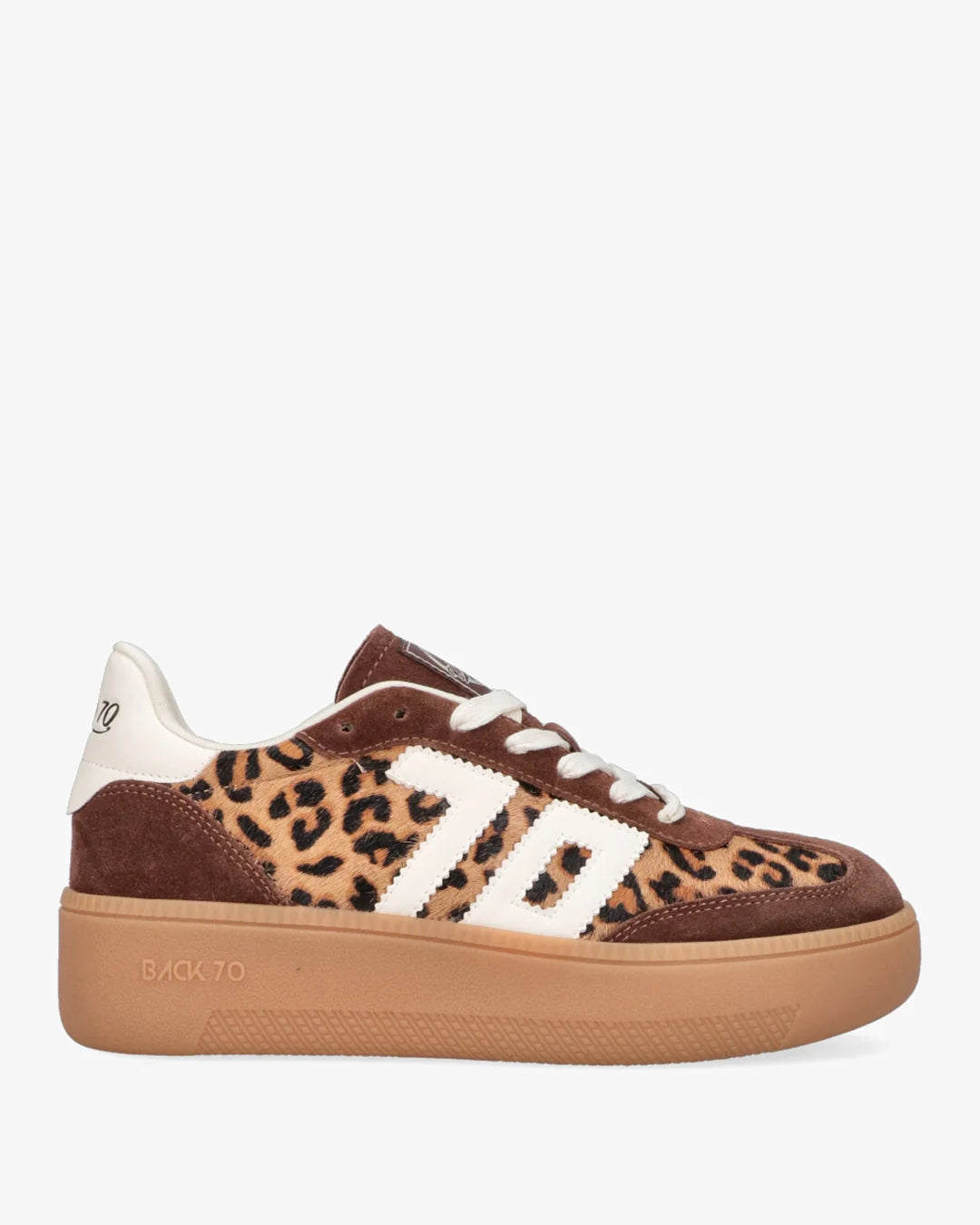BACK70 SNEAKERS PLATFORM LEOPARD