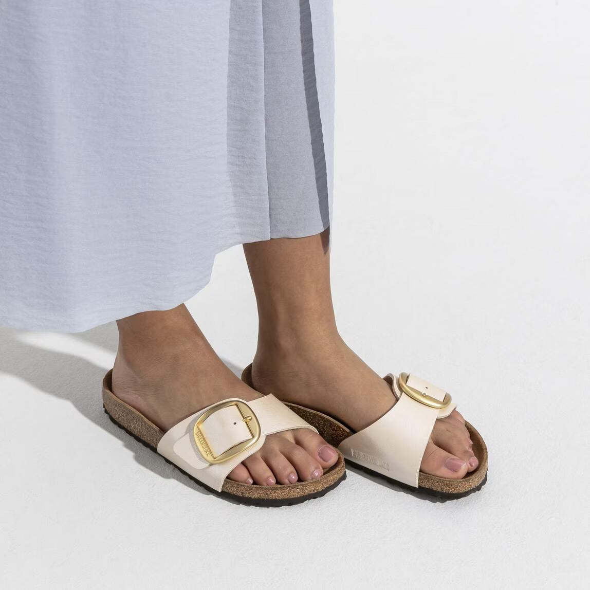BIRKENSTOCK CIABATTA MADRID GRACEFUL PEARL WHITE