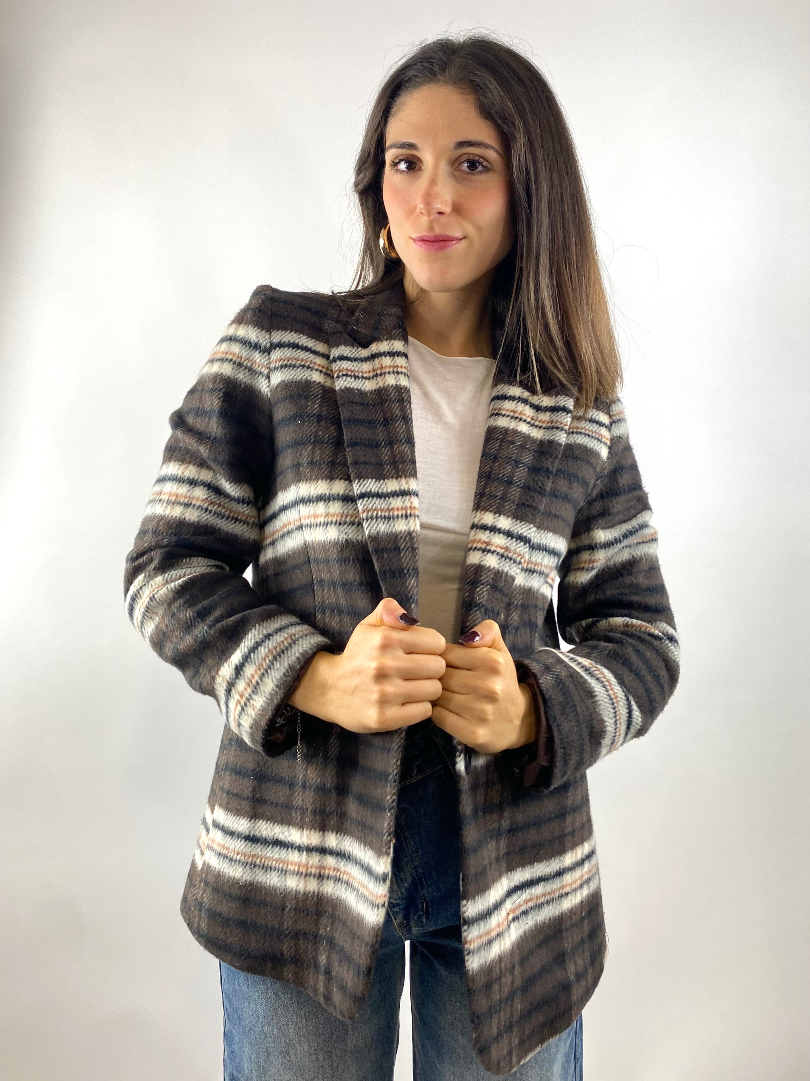 SUSY MIX GIACCA QUADRI MORO