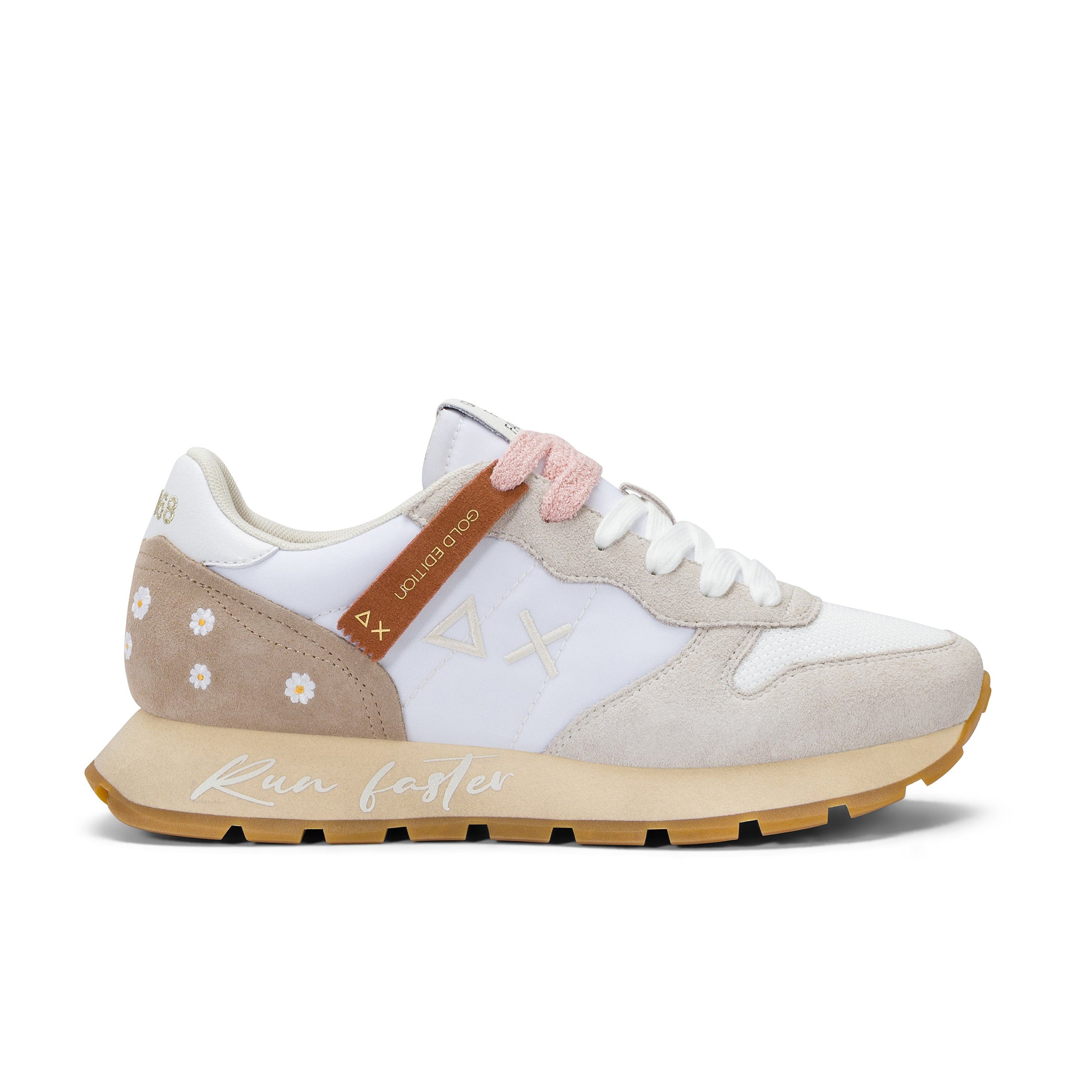 SUN68 SNEAKERS ALLY VINTAGE FLOWERS