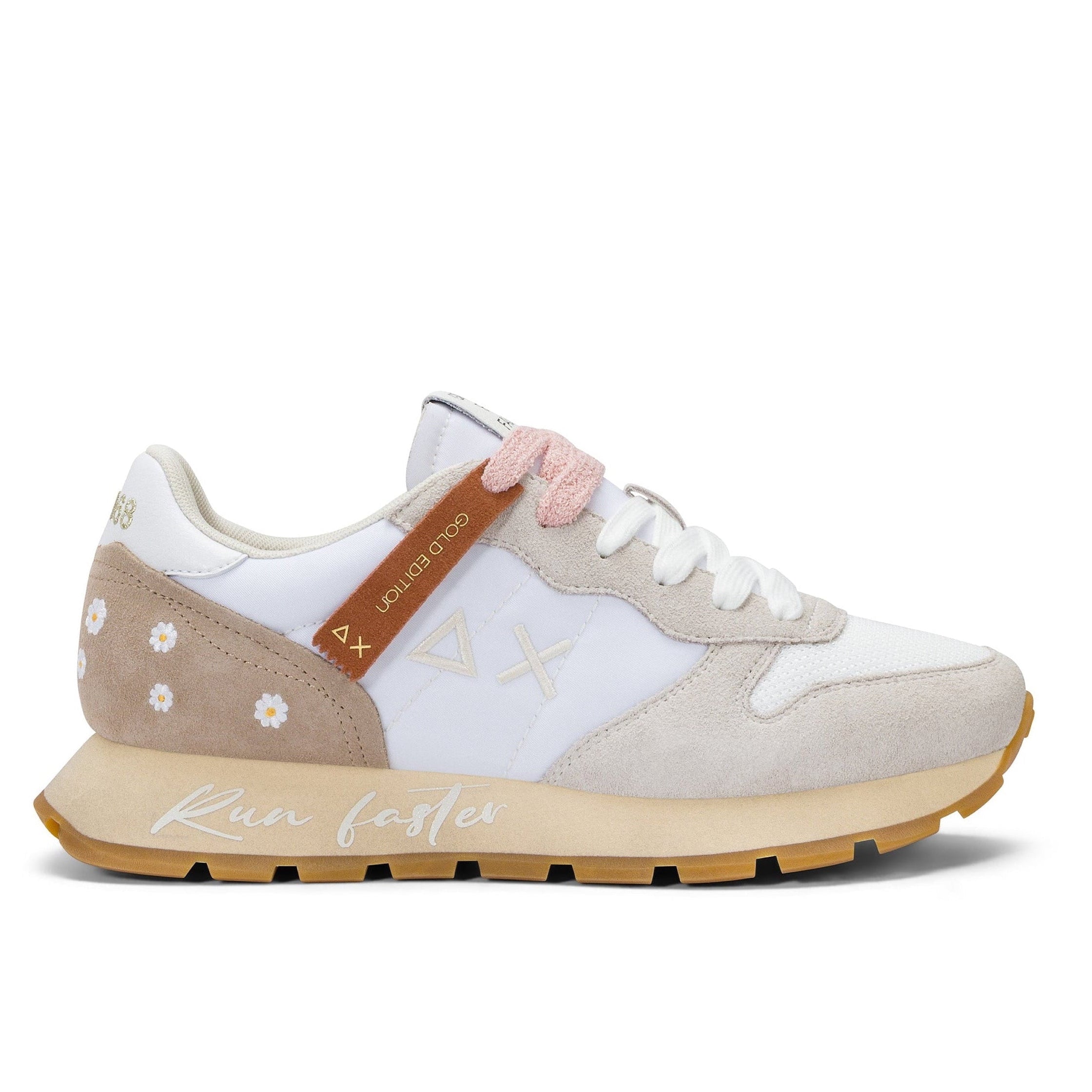 SUN68 SNEAKERS ALLY VINTAGE FLOWERS