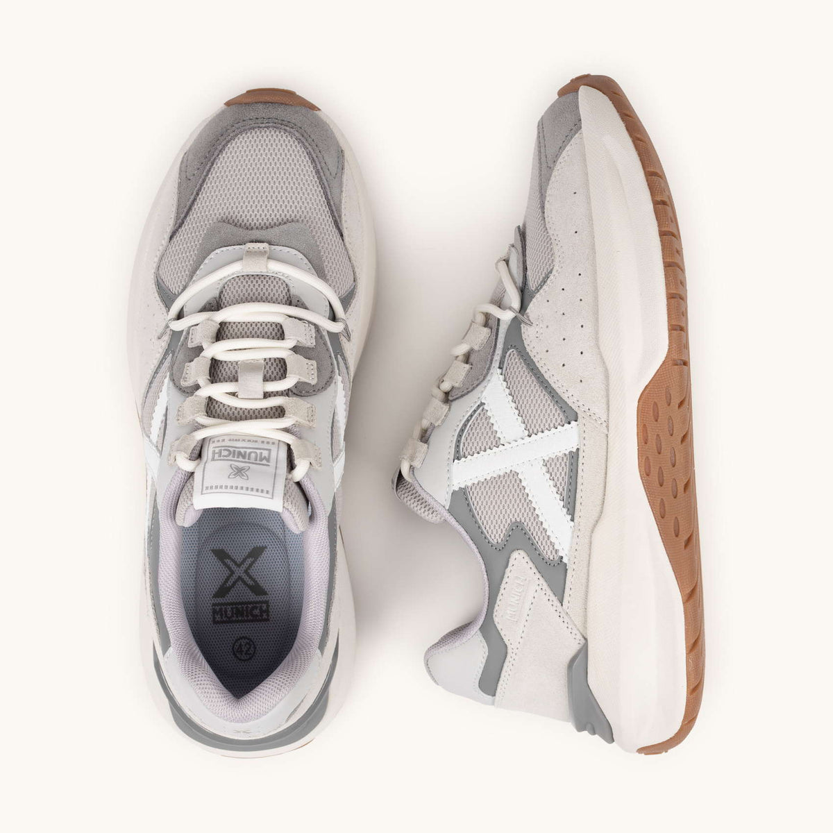MUNICH SNEAKERS NEXA 18 GRIGIO