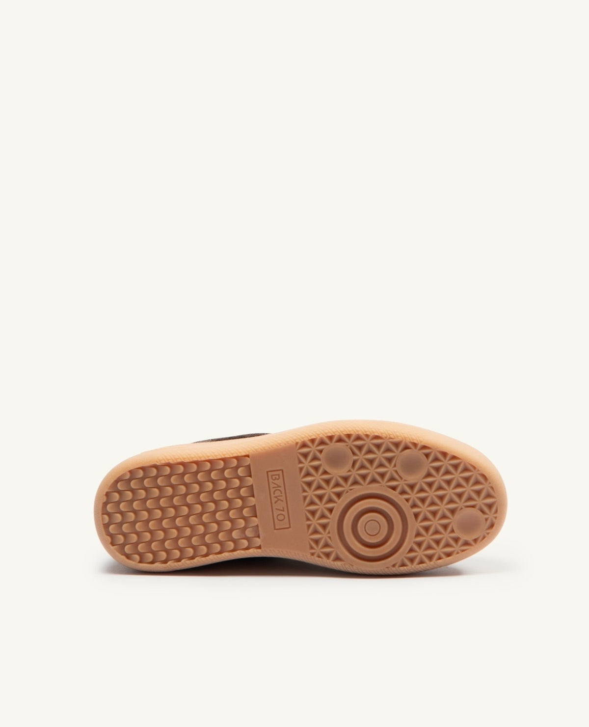 BACK70 SNEAKERS XXL STAR VELVET COFFEE BUTTER