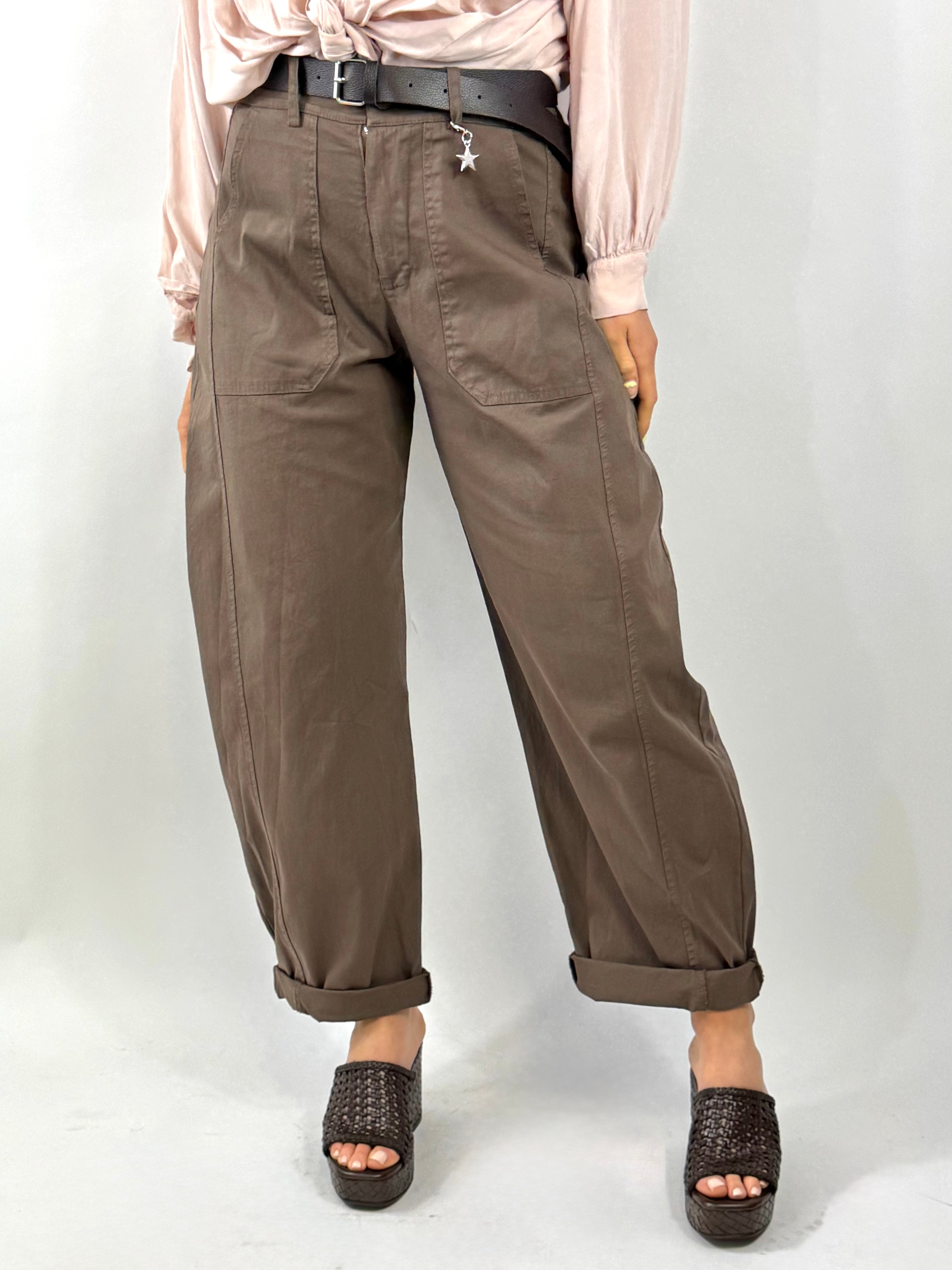 SUSYMIX PANTALONE MORO