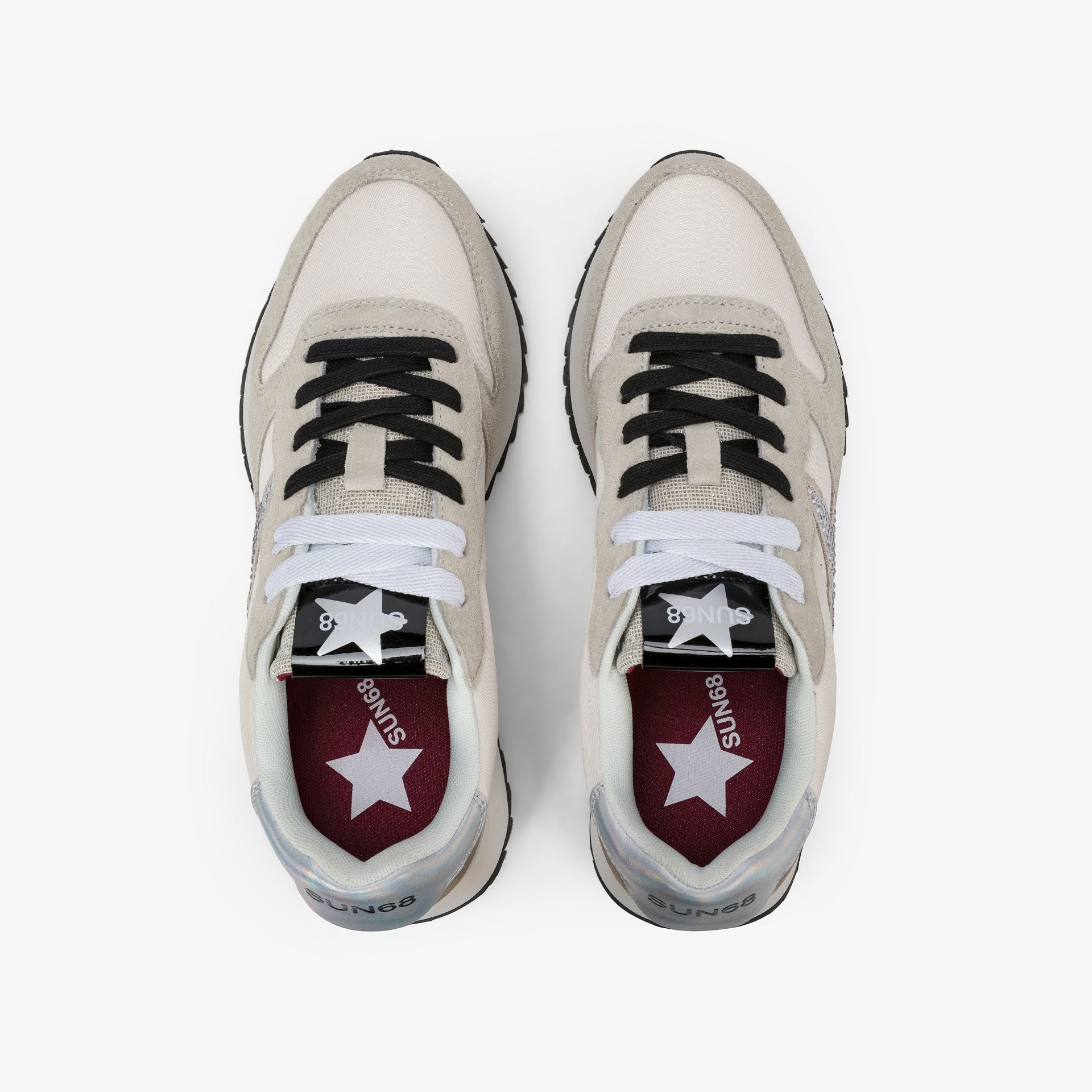 SUN68 SNEAKERS DONNA STARGIRL BIANCO