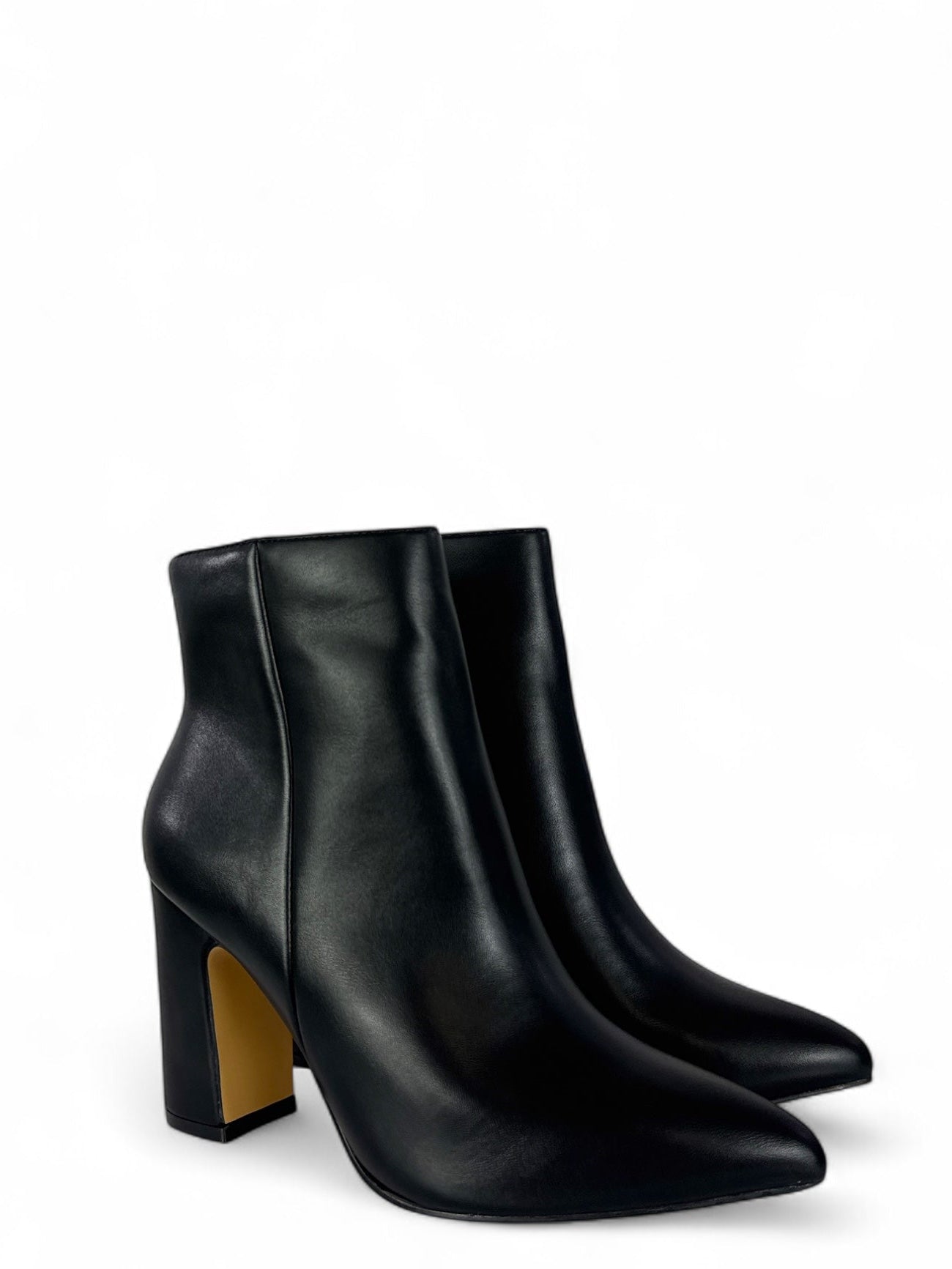 CRISTIN STIVALETTO NERO TACCO ALTO IN ECO-PELLE