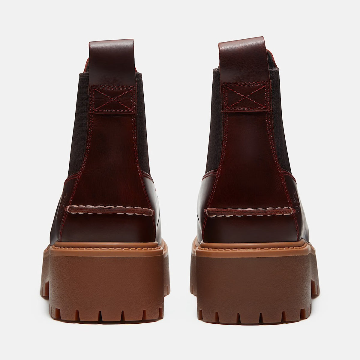 TIMBERLAND STIVALE CHELSEA CON PLATEAU STONE STREET BURGUNDY