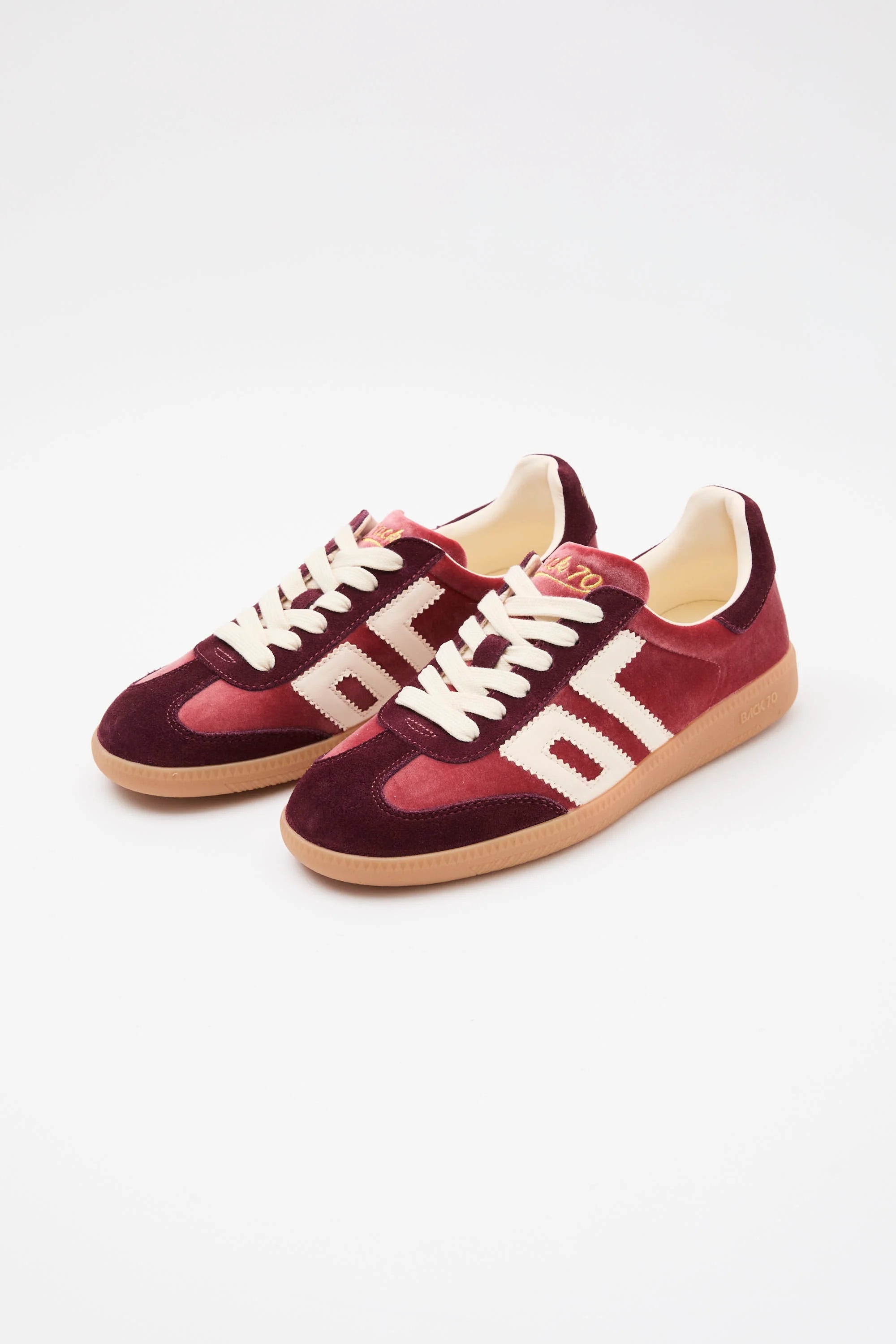 BACK70 SNEAKERS CLOUD VELVET WINE