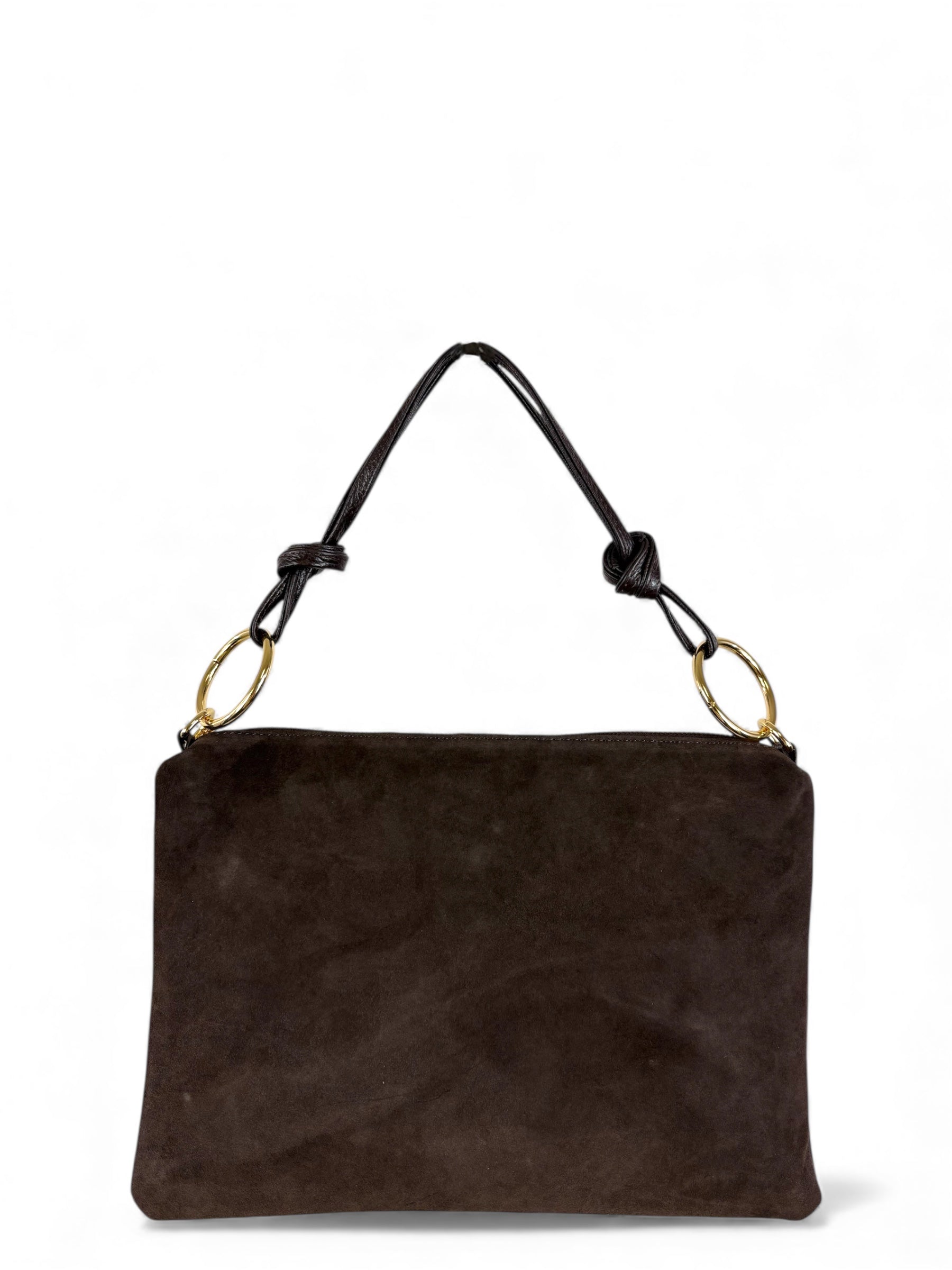 CECILE POCHETTE CAMOSCIO MORO