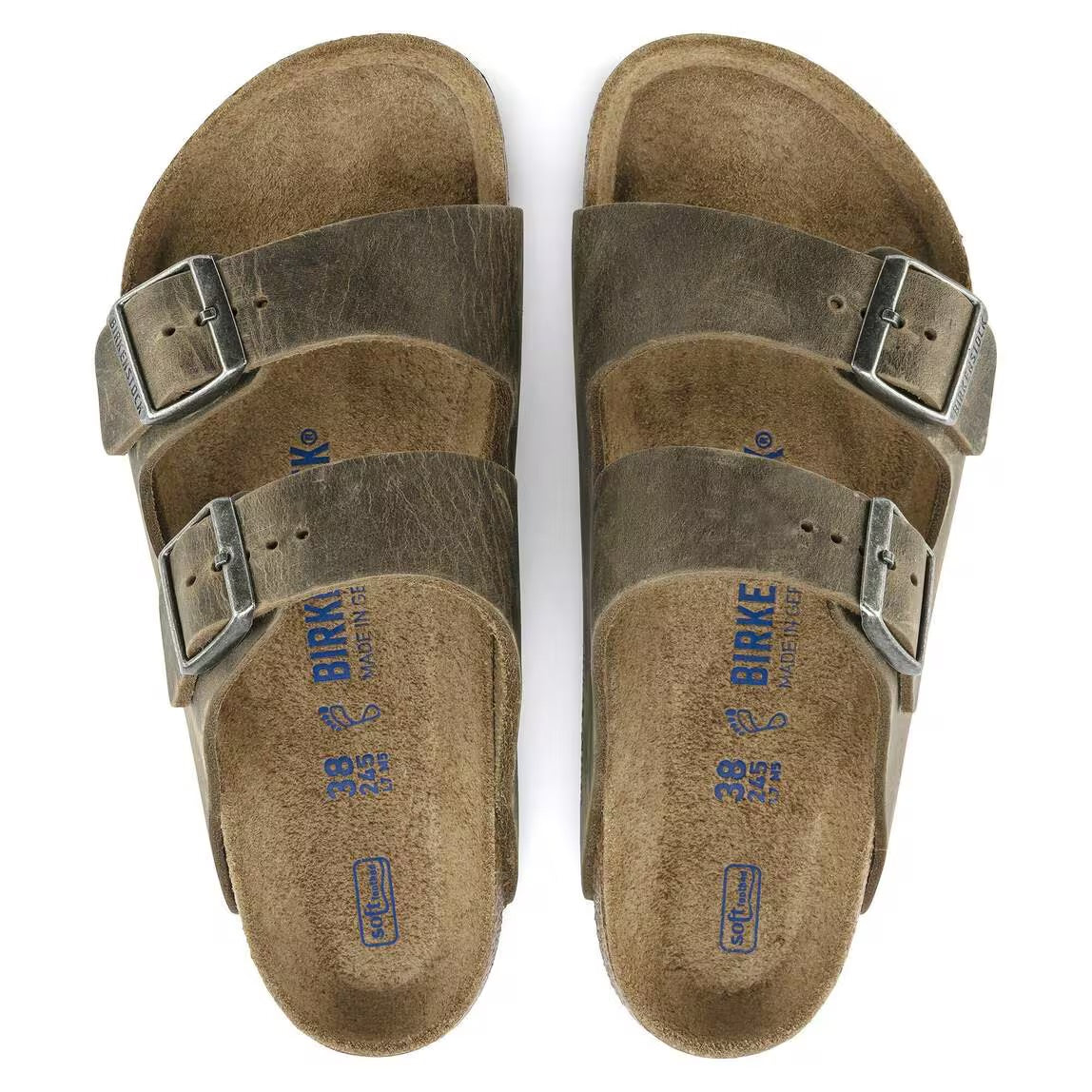 BIRKENSTOCK ARIZONA SFB FADED KHAKI