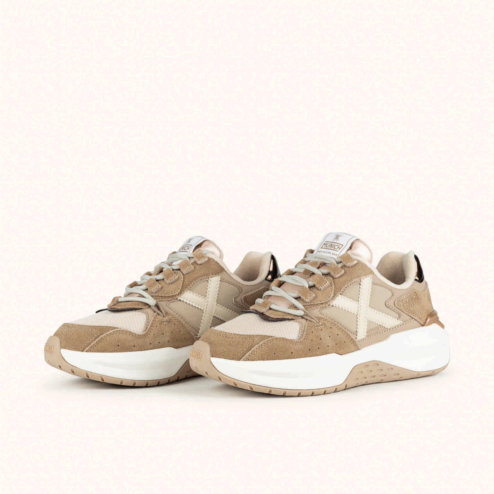MUNICH SNEAKERS DONNA NEXA BEIGE