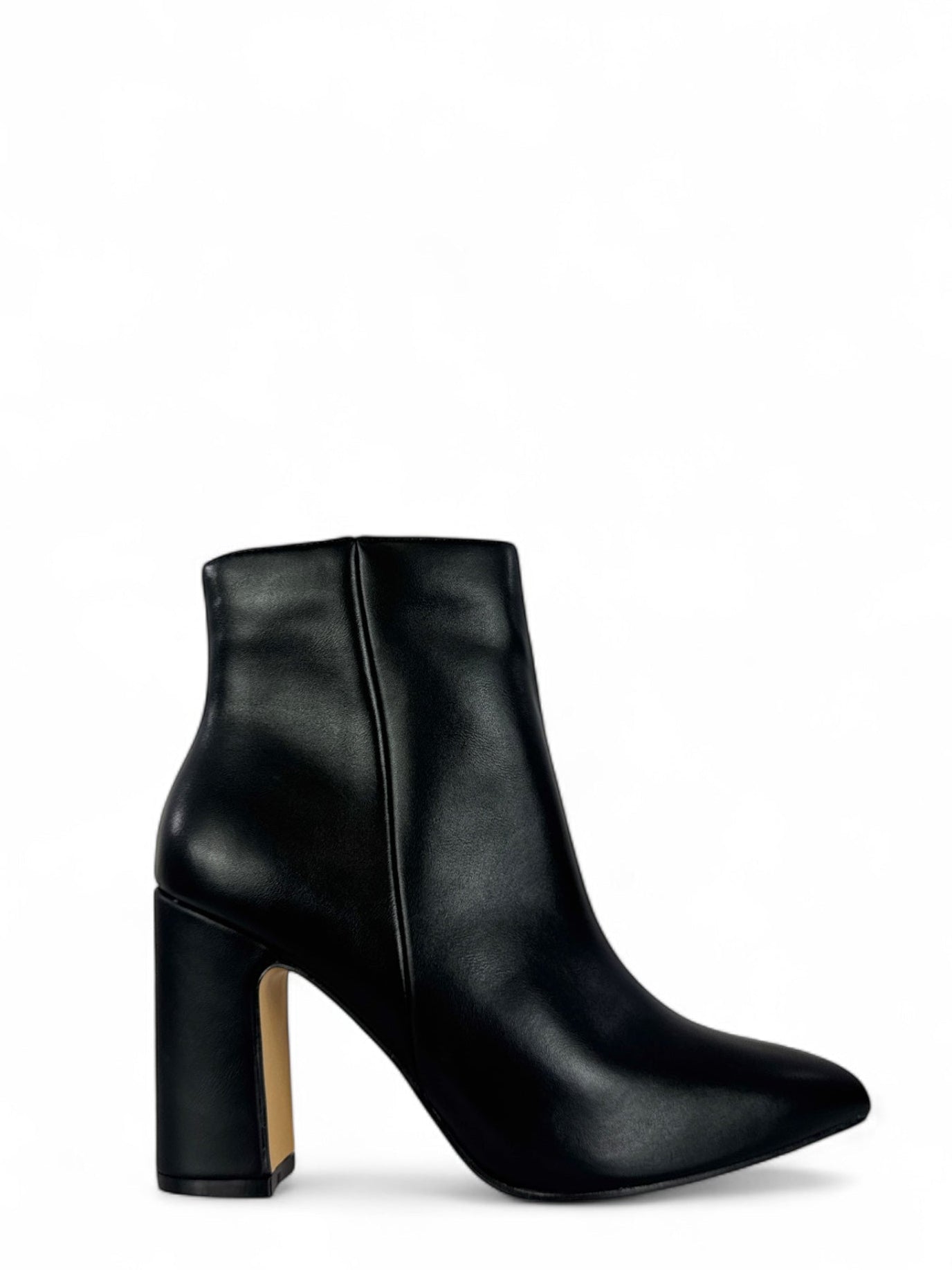 CRISTIN STIVALETTO NERO TACCO ALTO IN ECO-PELLE