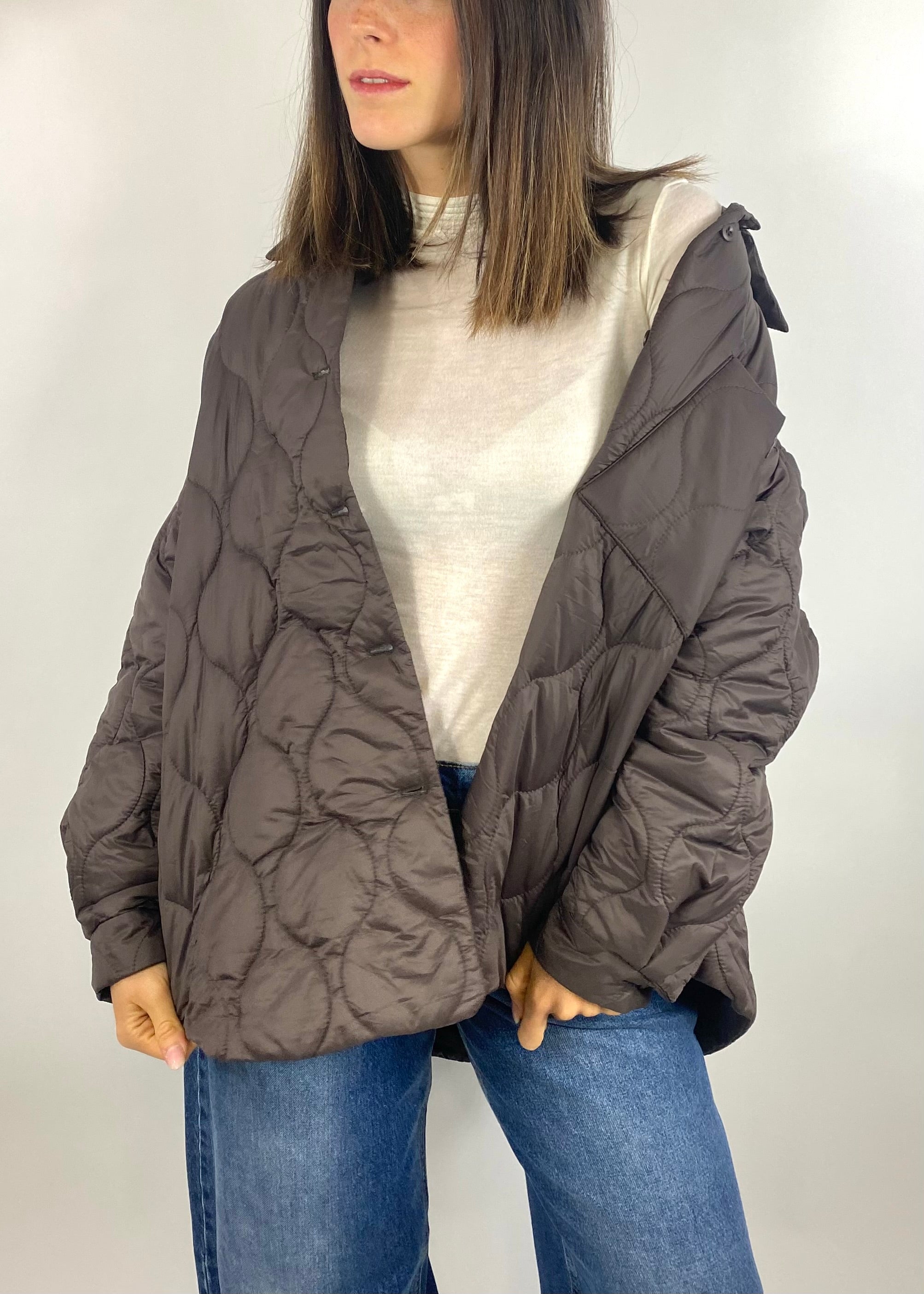 GIACCA TRAPUNTATA MORO