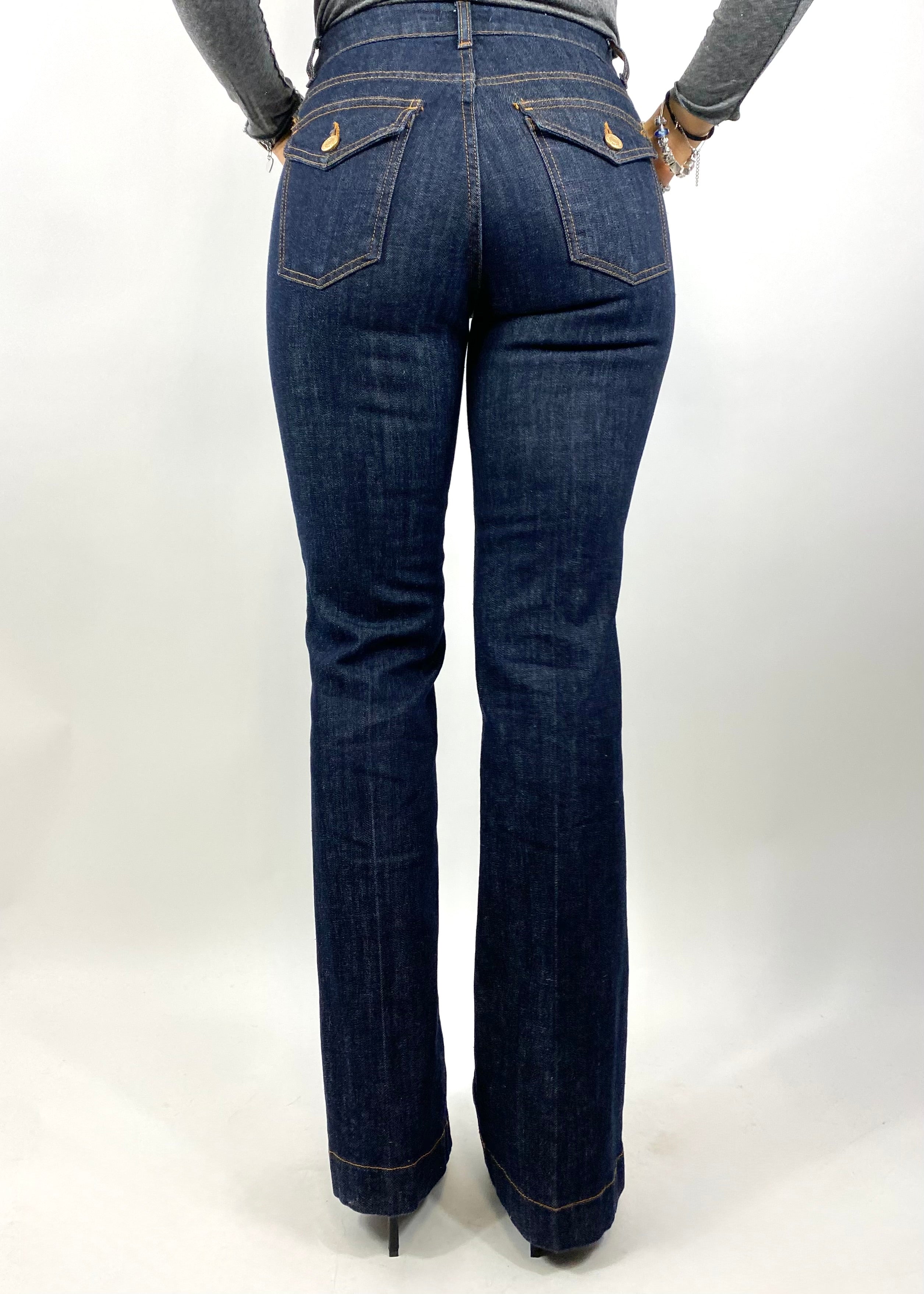 SUSY MIX JEANS BOTTONE GIOIELLO
