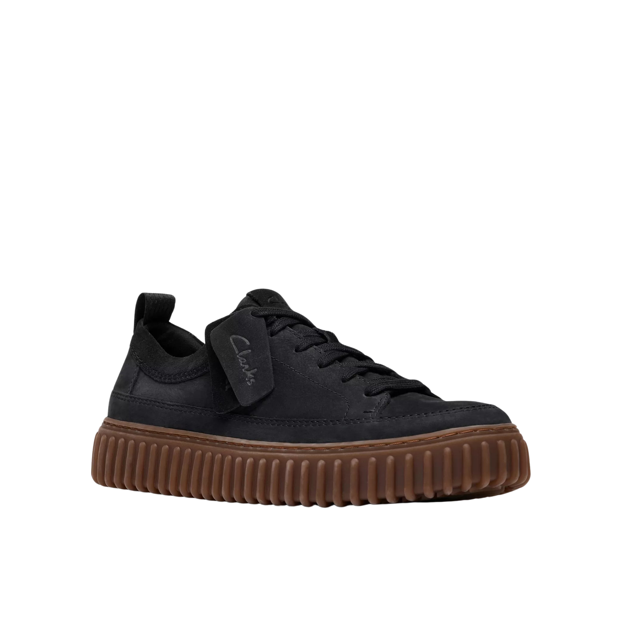 CARKS Scarpa uomo con lacci Plantare sagomato nero