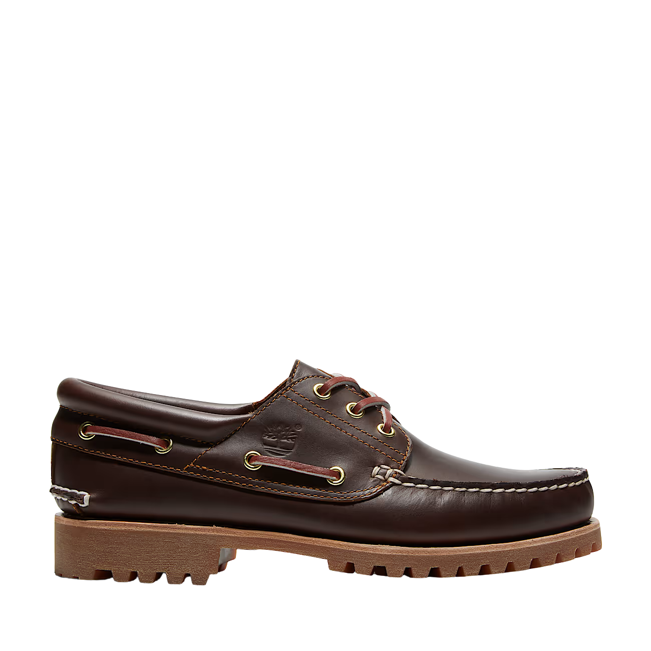 TIMBERLAND Scarpa da Barca Authentic 3-Eye Lug Handsewn marrone