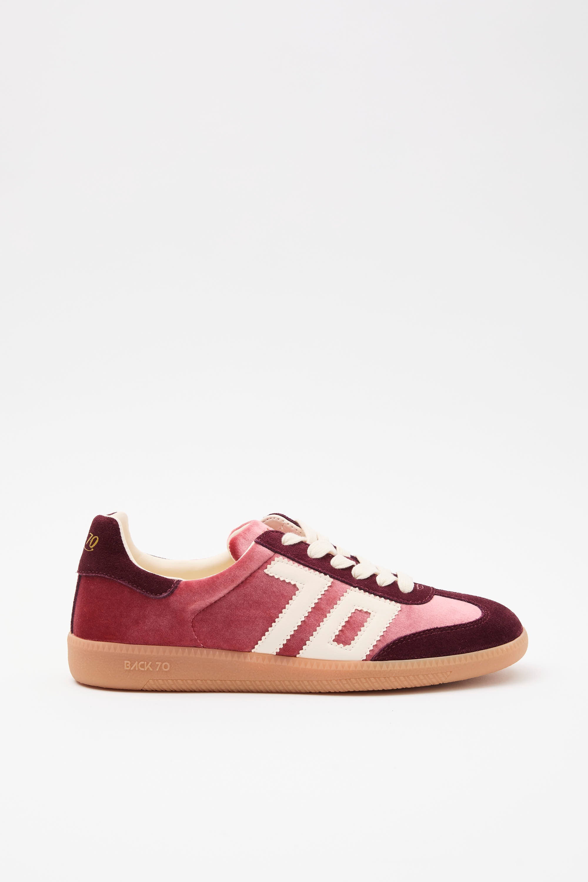 BACK70 SNEAKERS CLOUD VELVET WINE