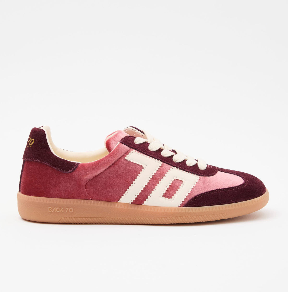 BACK70 SNEAKERS CLOUD VELVET WINE