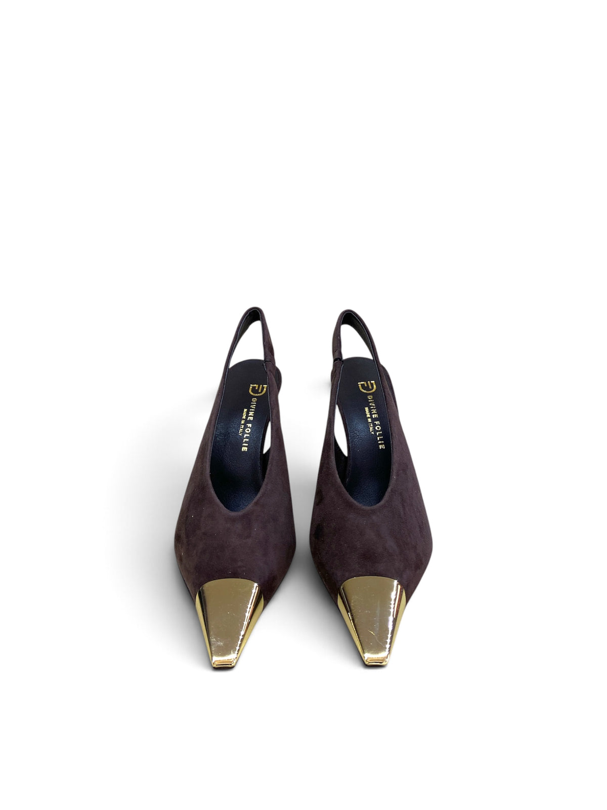 DIVINE FOLLIE CHANEL CAMOSCIO CON PUNTALE