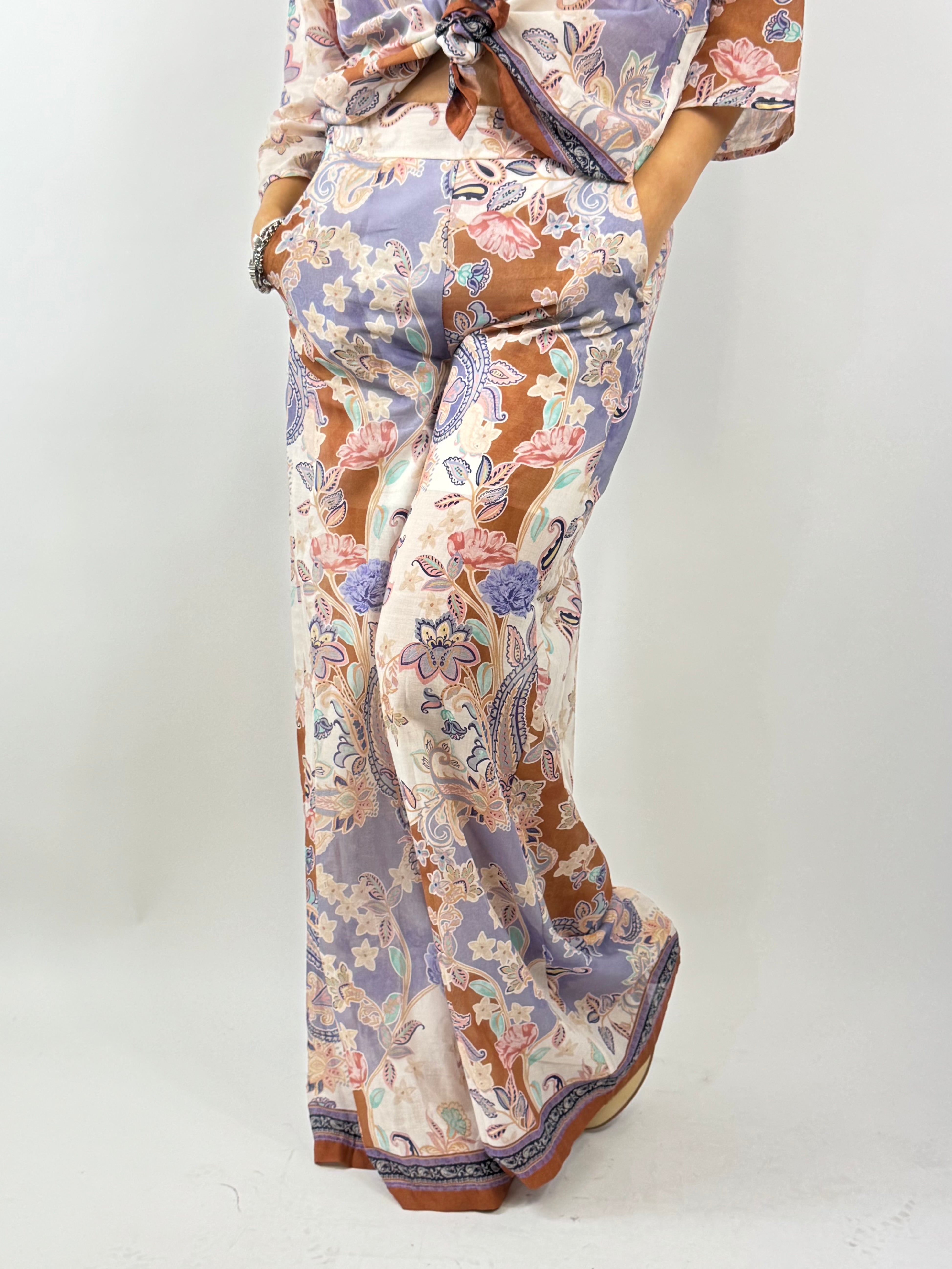 SUSYMIX PANTALONE FANTASIA CASHMERE