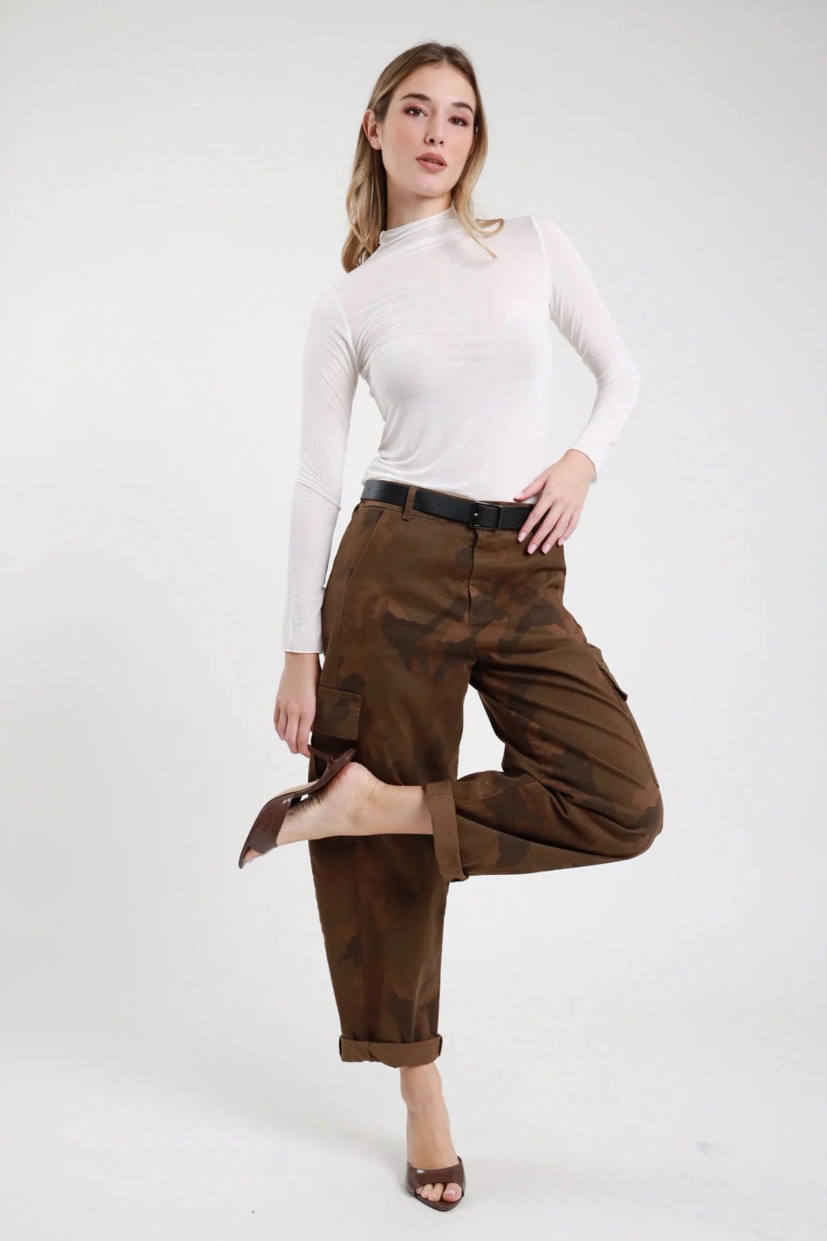 SUSY MIX PANTALONI TASCONI CAMU