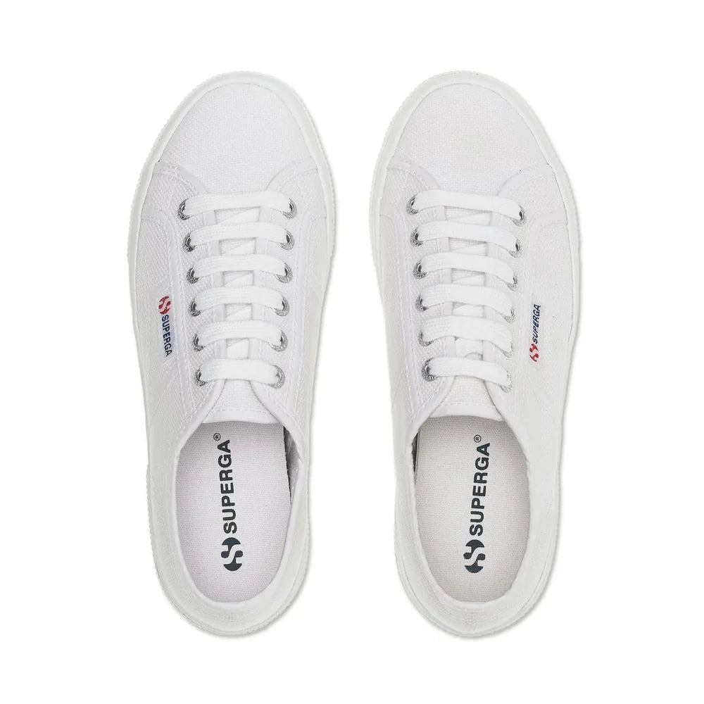 SUPERGA SNEAKERS COTU CLASSIC DONNA PLATFORM BIANCA
