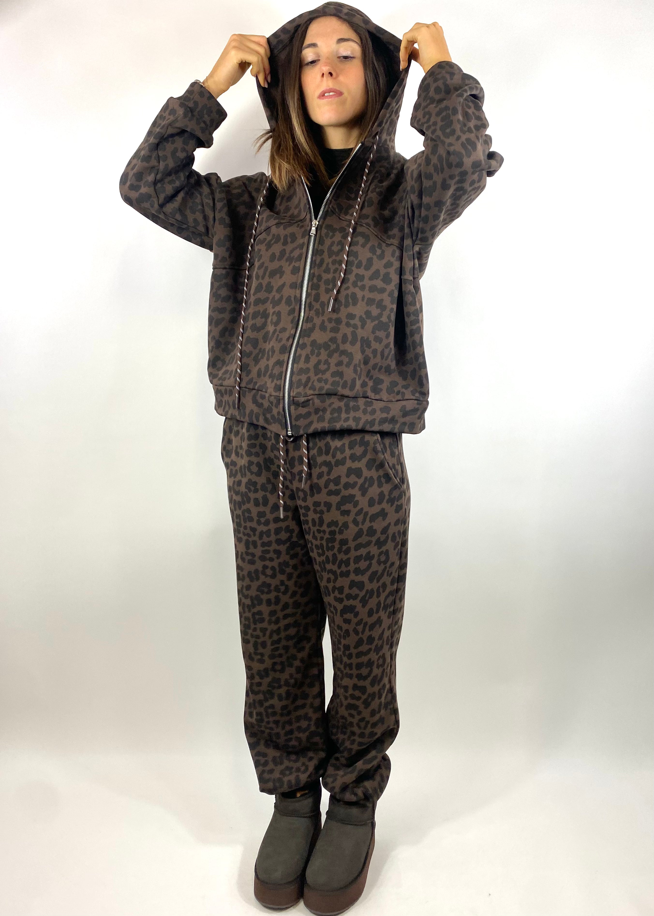 KIKISIX FELPA ANIMALIER