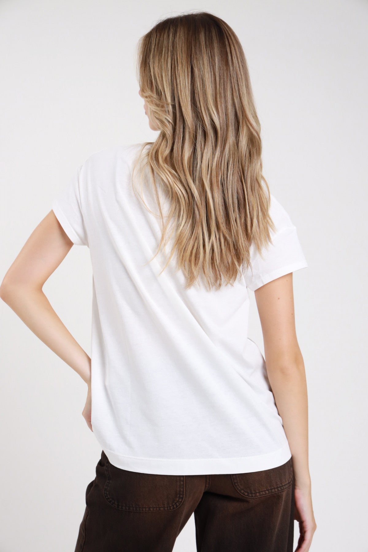 SUSY MIX T-SHIRT CON STAMPA AQUILA
