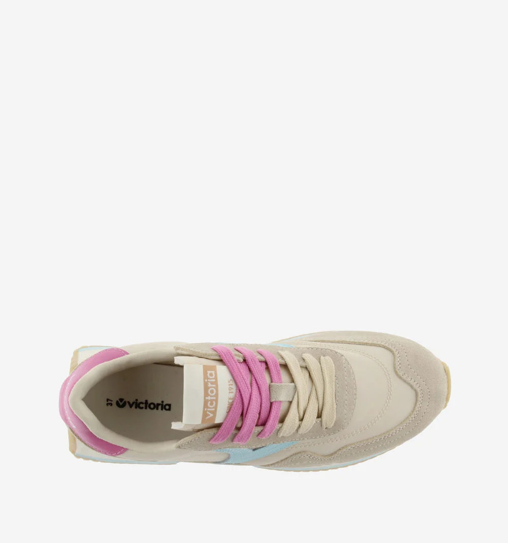 VICTORIA SNEAKERS COSMOS BEIGE