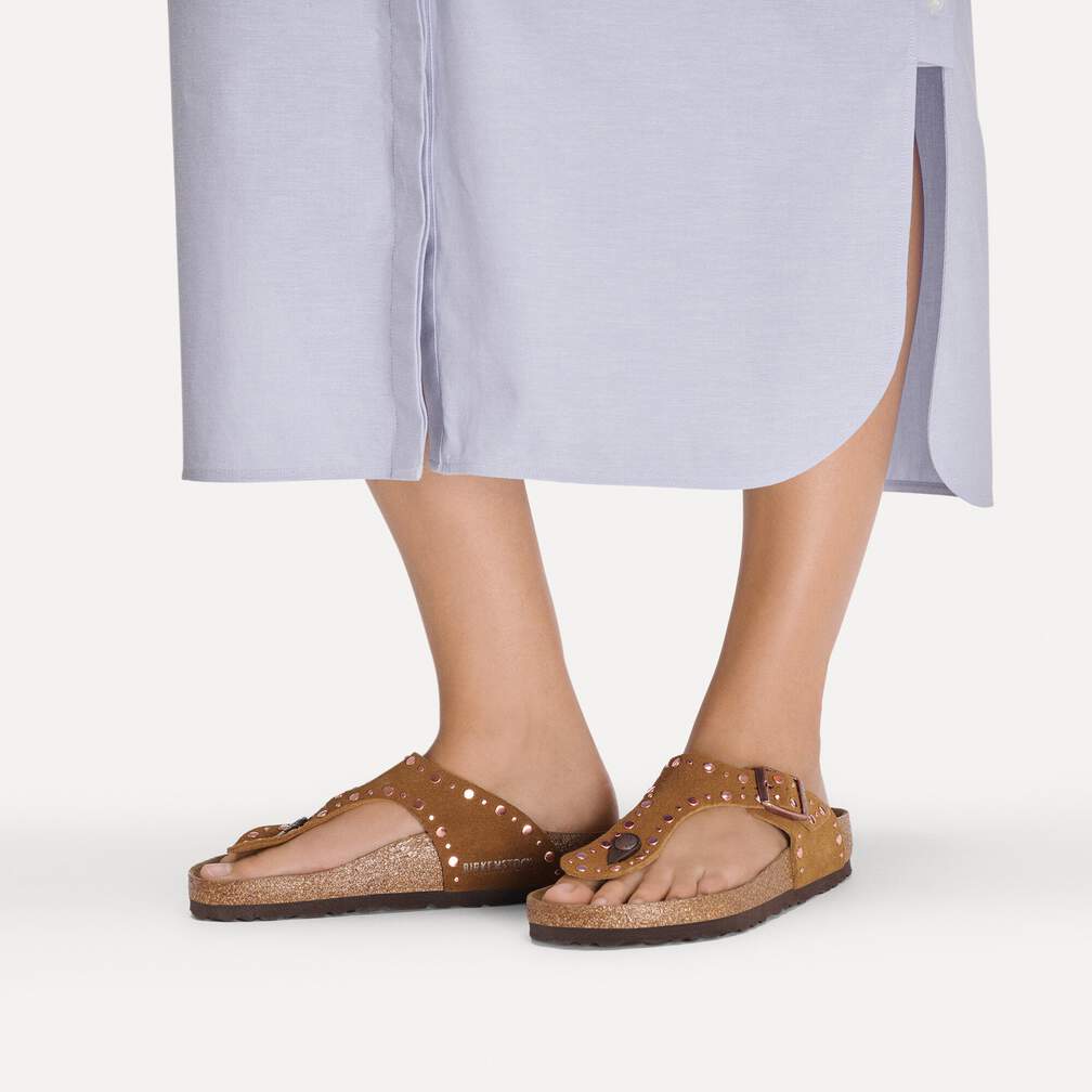 BIRKENSTOCK GIZEH RIVET MINK